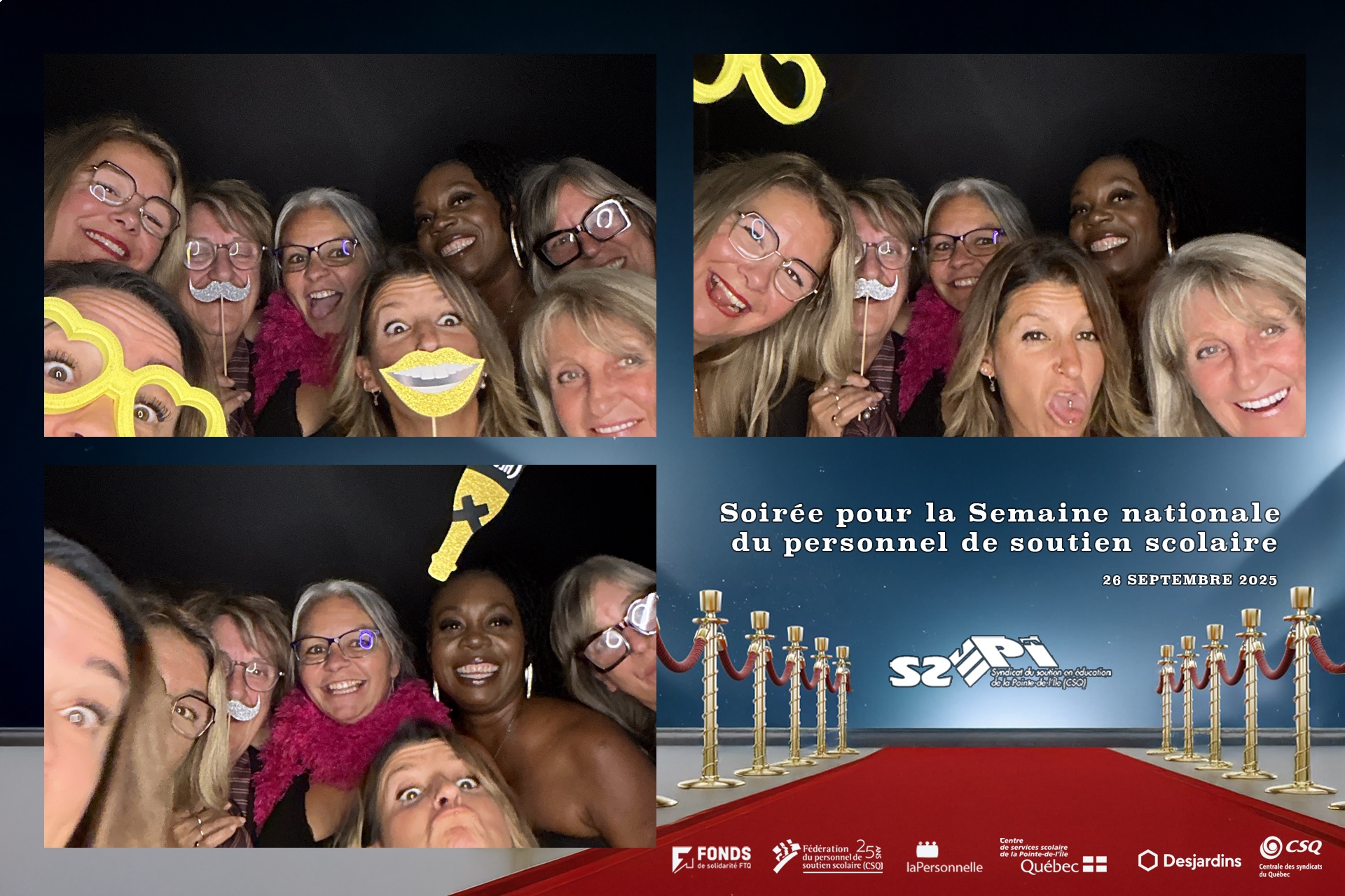 Syndicat du personnel soutient pointe de l'île | View more photos from the event at v1.boothgallery.com/u/Photobooth-RED/Syndicat-du-personnel-soutient-pointe-de-lîle-0