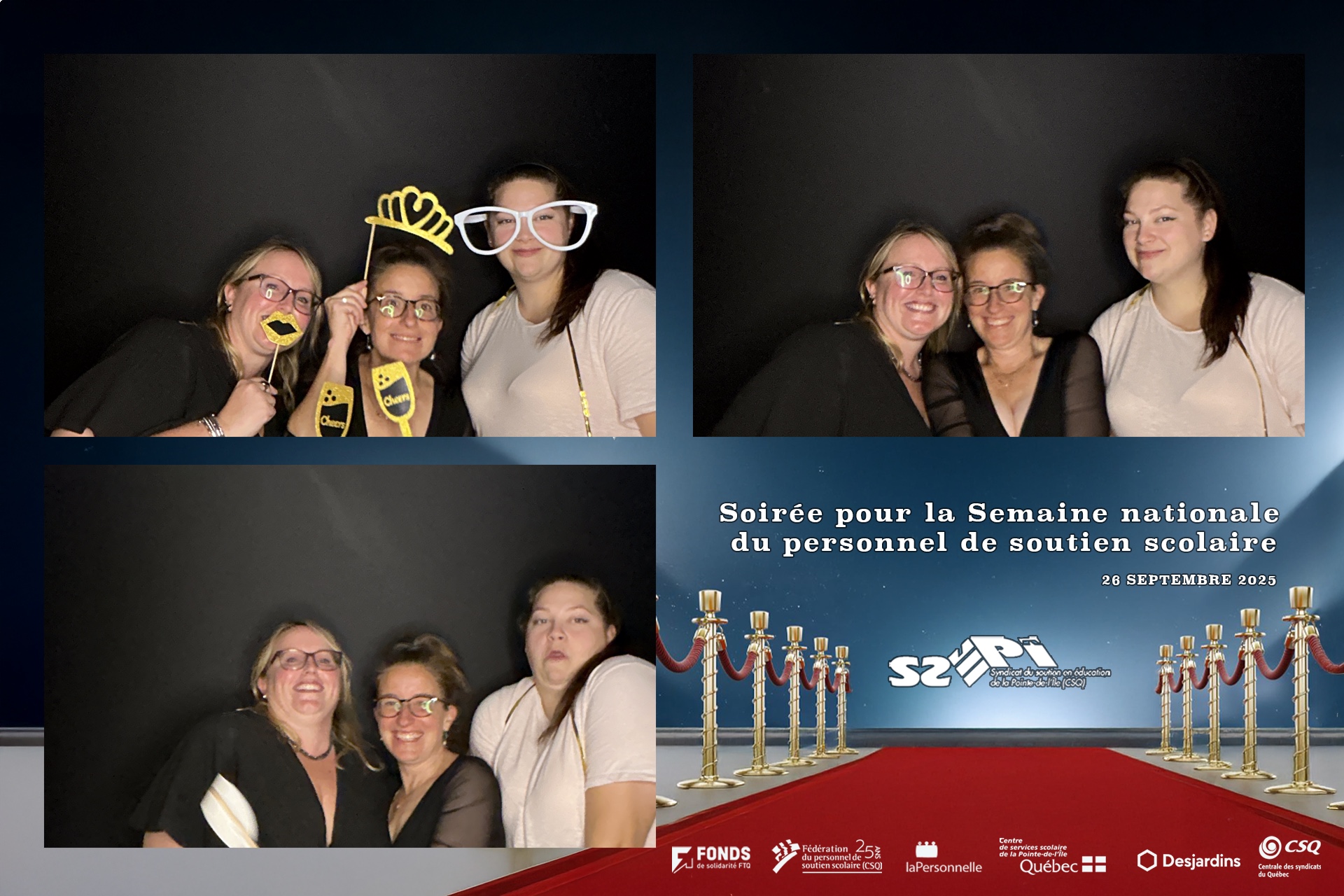Syndicat du personnel soutient pointe de l'île | View more photos from the event at v1.boothgallery.com/u/Photobooth-RED/Syndicat-du-personnel-soutient-pointe-de-lîle-0