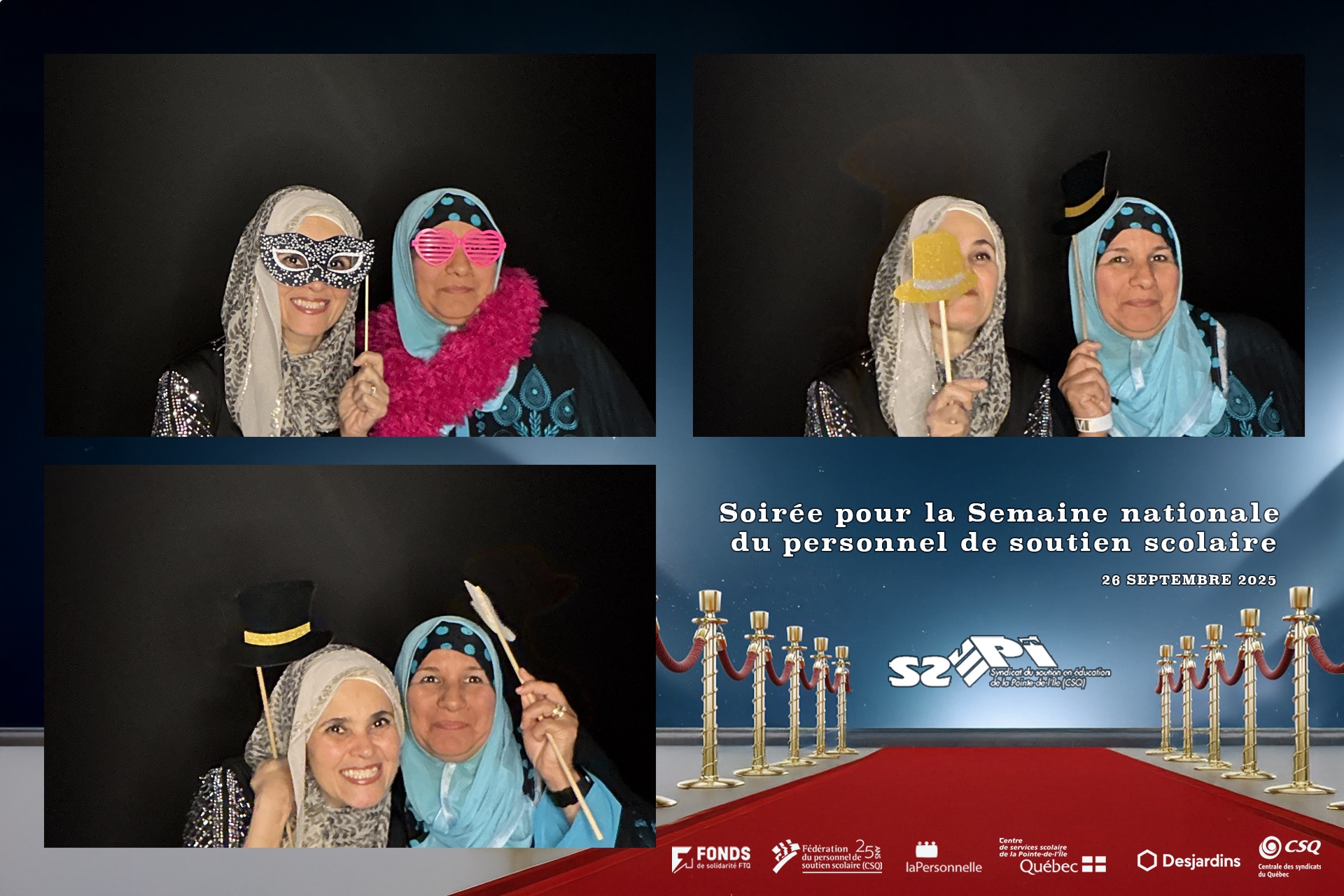 Syndicat du personnel soutient pointe de l'île | View more photos from the event at v1.boothgallery.com/u/Photobooth-RED/Syndicat-du-personnel-soutient-pointe-de-lîle-0