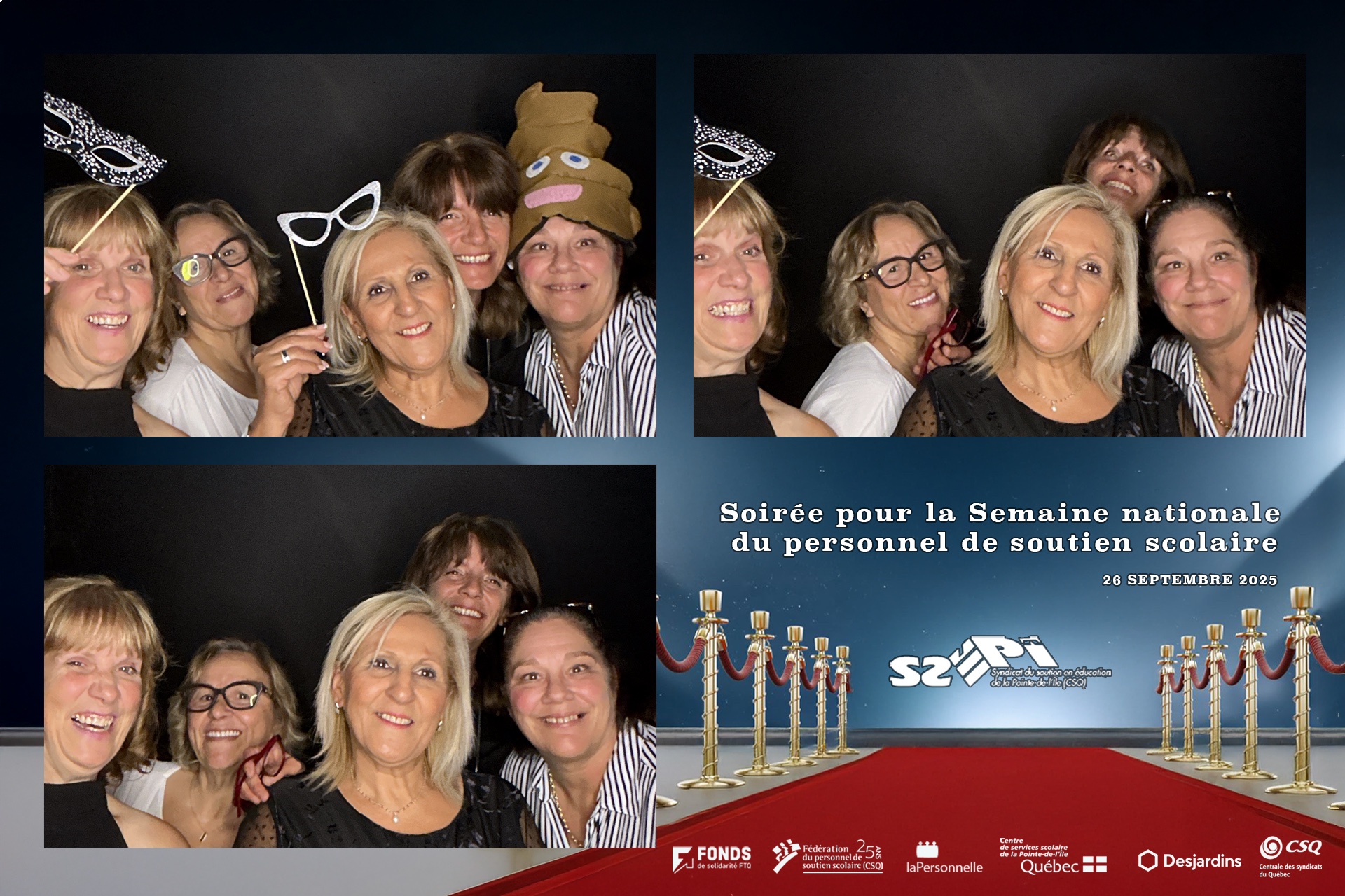 Syndicat du personnel soutient pointe de l'île | View more photos from the event at v1.boothgallery.com/u/Photobooth-RED/Syndicat-du-personnel-soutient-pointe-de-lîle-0