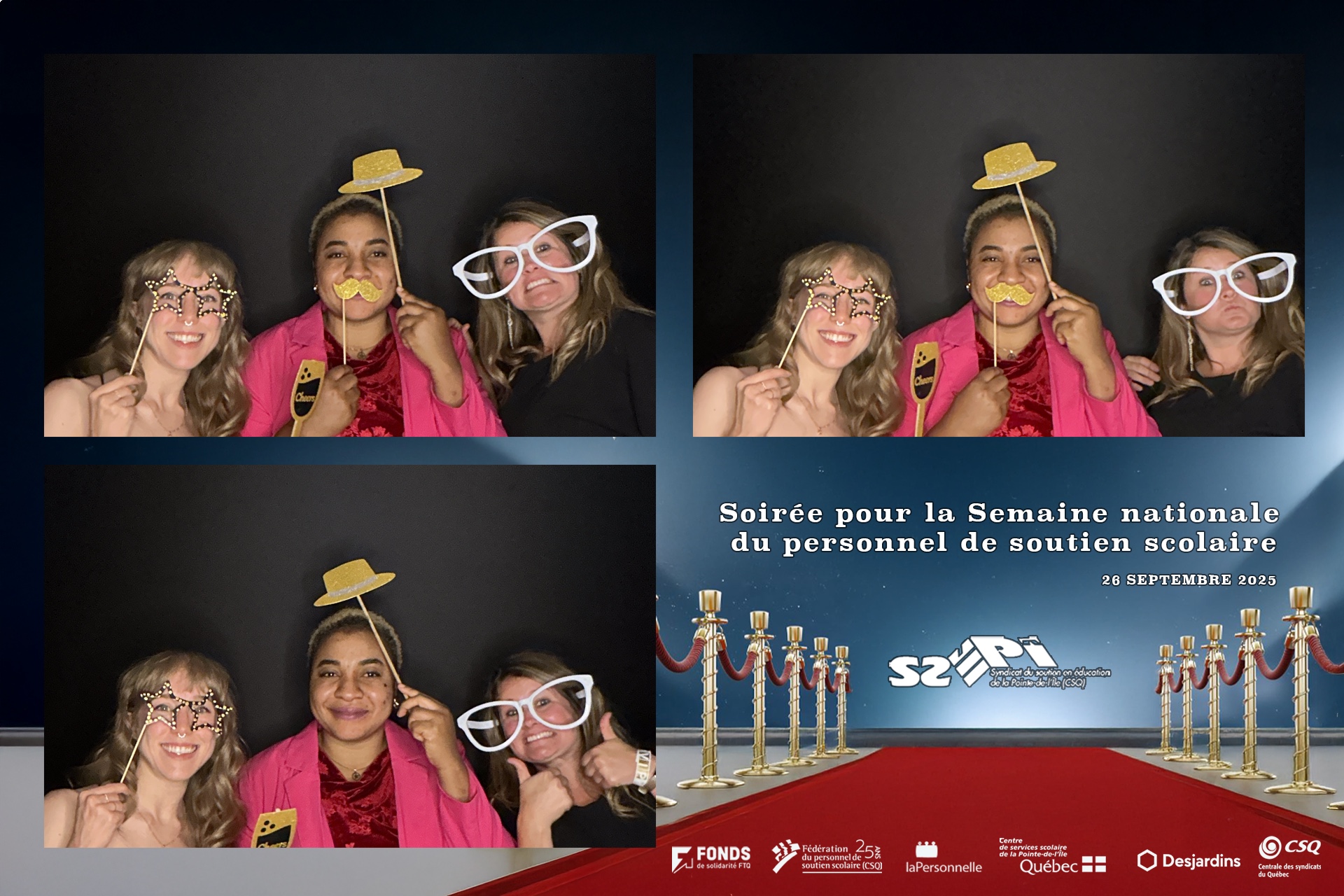 Syndicat du personnel soutient pointe de l'île | View more photos from the event at v1.boothgallery.com/u/Photobooth-RED/Syndicat-du-personnel-soutient-pointe-de-lîle-0