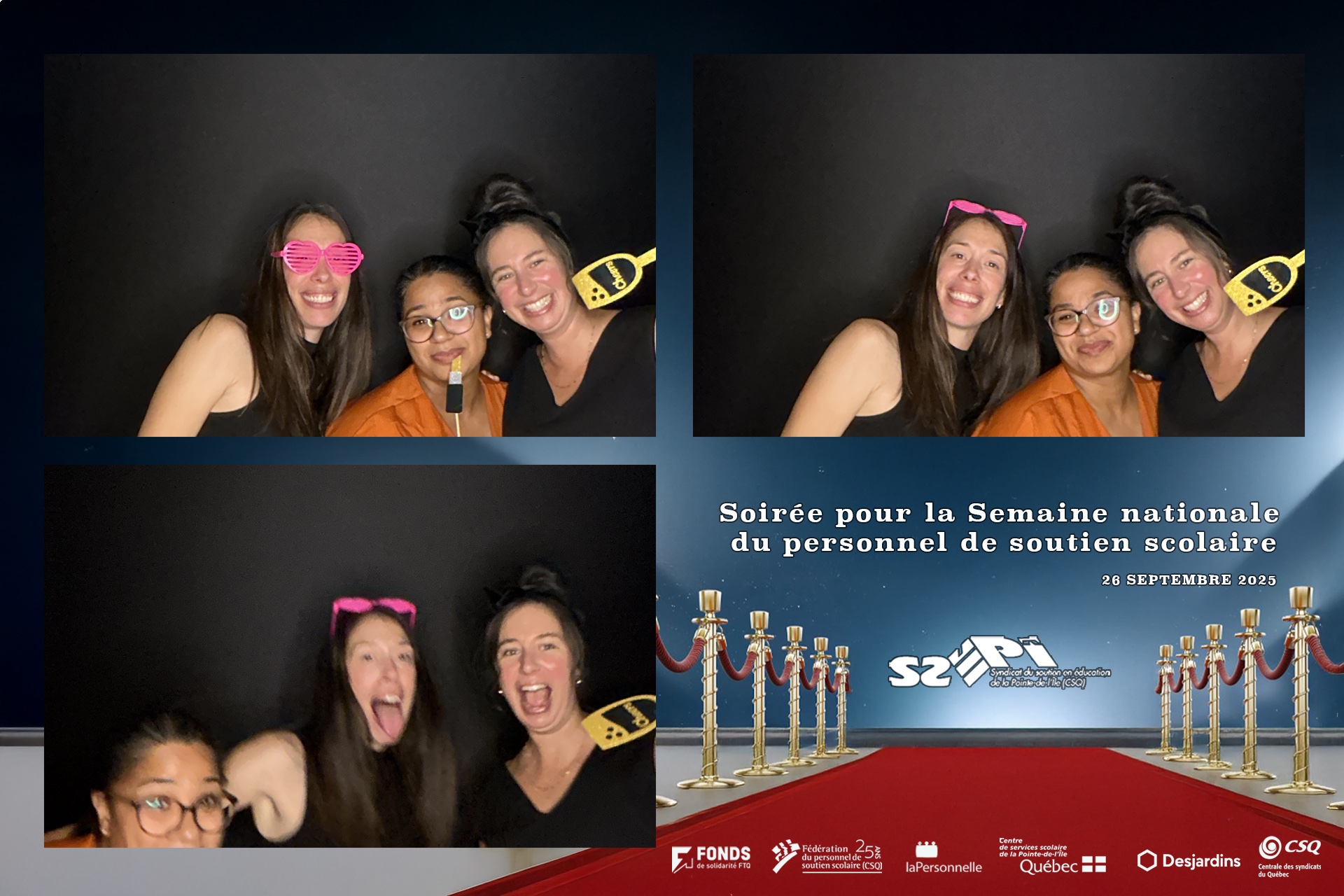 Syndicat du personnel soutient pointe de l'île | View more photos from the event at v1.boothgallery.com/u/Photobooth-RED/Syndicat-du-personnel-soutient-pointe-de-lîle-0