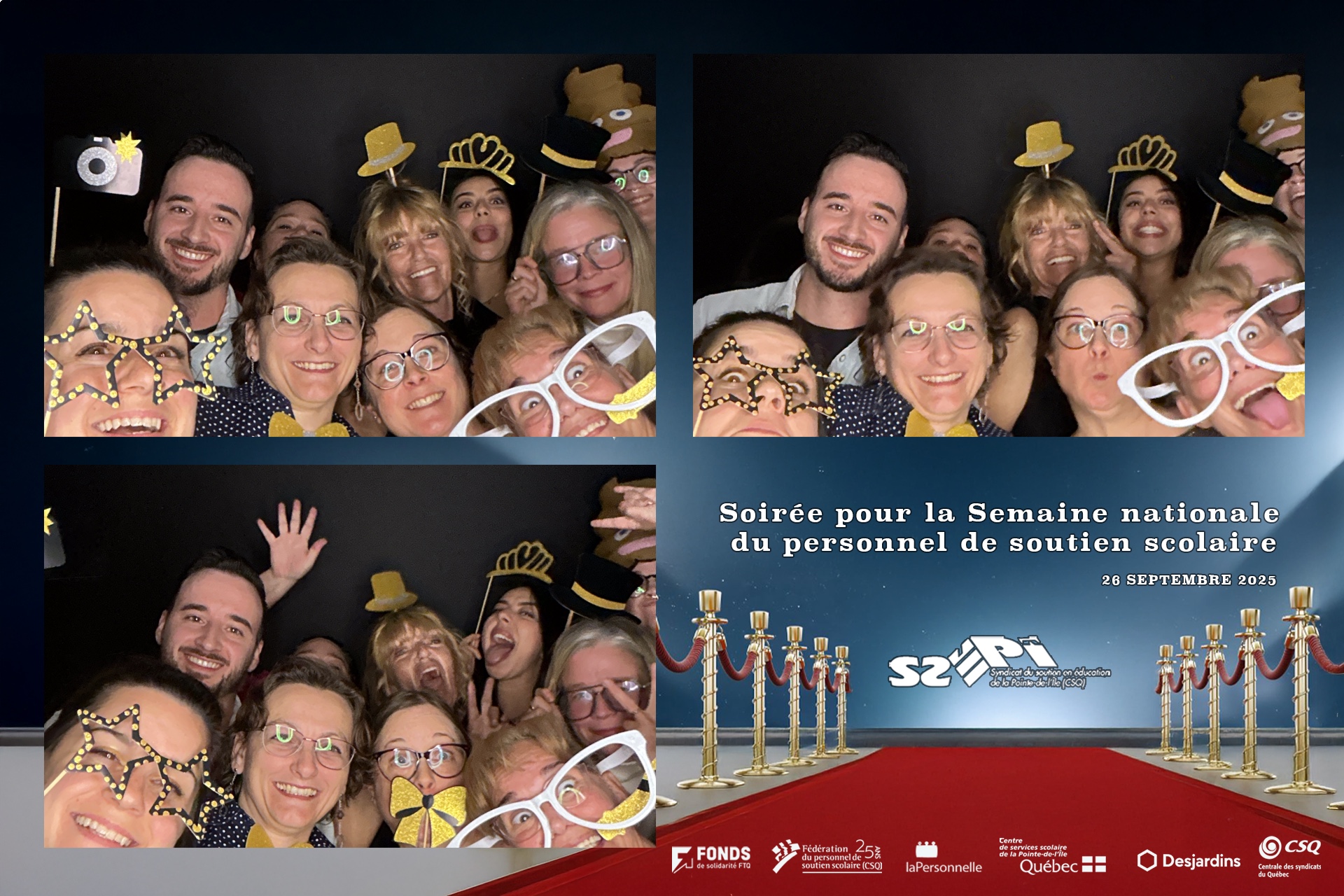 Syndicat du personnel soutient pointe de l'île | View more photos from the event at v1.boothgallery.com/u/Photobooth-RED/Syndicat-du-personnel-soutient-pointe-de-lîle-0