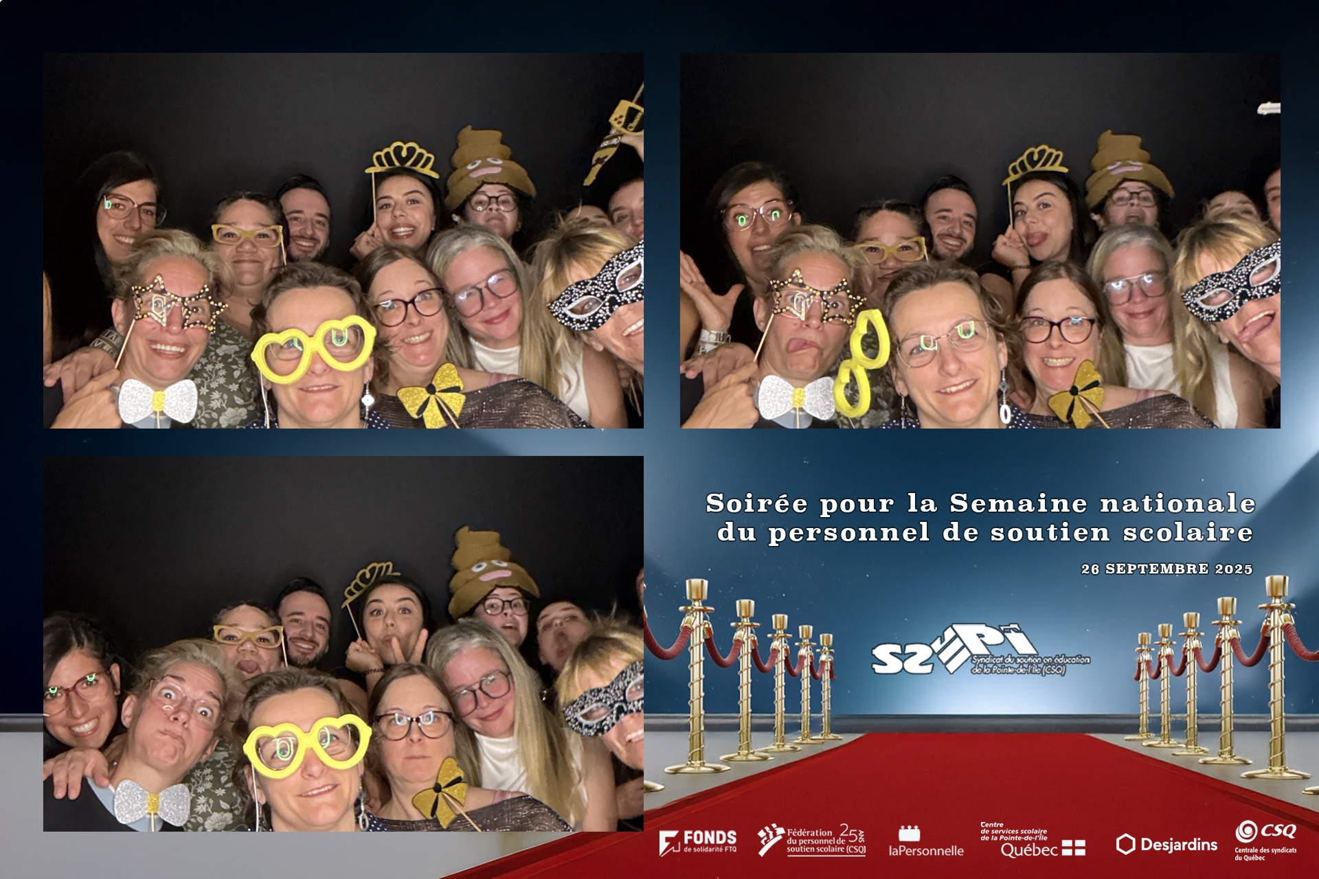 Syndicat du personnel soutient pointe de l'île | View more photos from the event at v1.boothgallery.com/u/Photobooth-RED/Syndicat-du-personnel-soutient-pointe-de-lîle-0