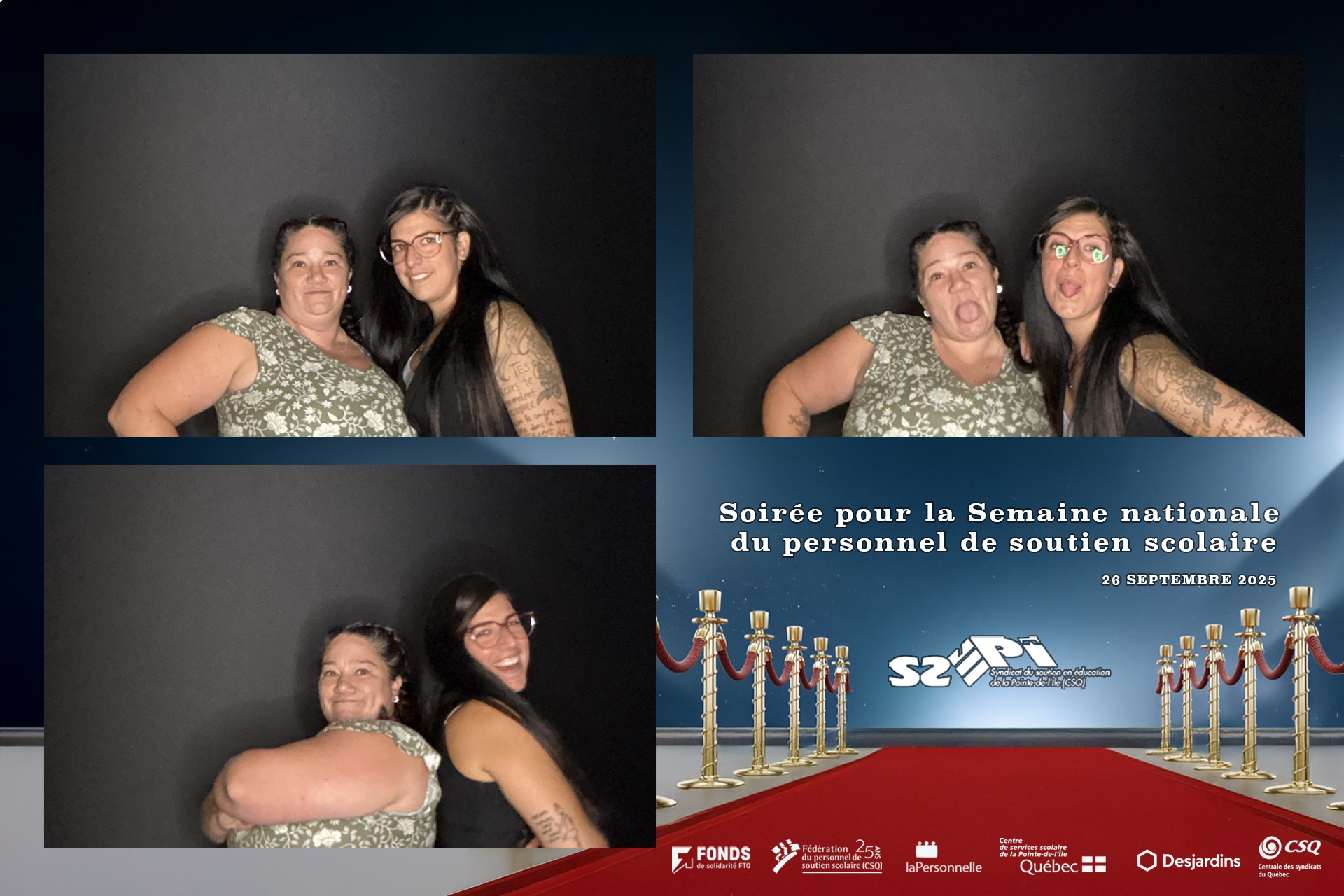 Syndicat du personnel soutient pointe de l'île | View more photos from the event at v1.boothgallery.com/u/Photobooth-RED/Syndicat-du-personnel-soutient-pointe-de-lîle-0