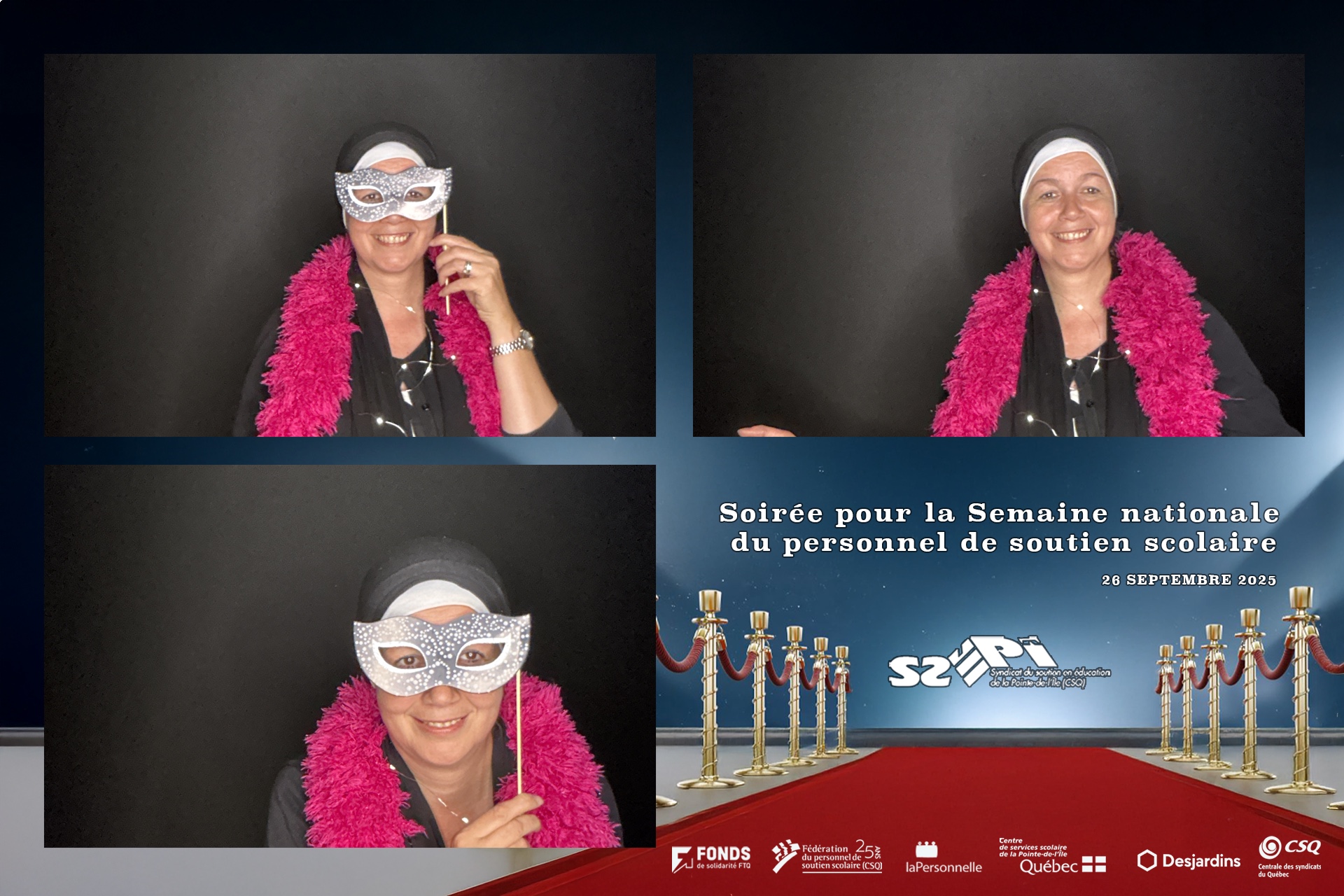 Syndicat du personnel soutient pointe de l'île | View more photos from the event at v1.boothgallery.com/u/Photobooth-RED/Syndicat-du-personnel-soutient-pointe-de-lîle-0