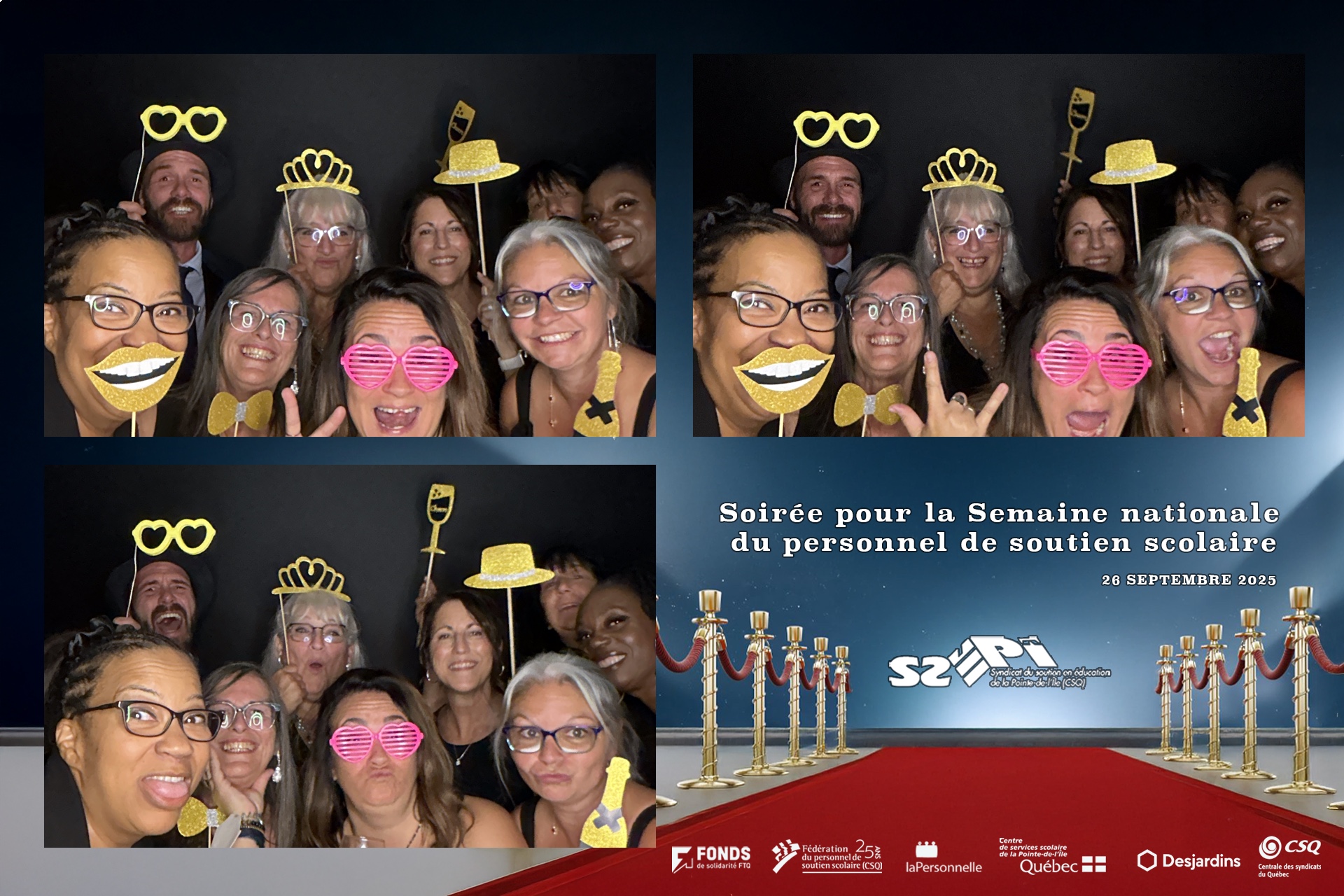 Syndicat du personnel soutient pointe de l'île | View more photos from the event at v1.boothgallery.com/u/Photobooth-RED/Syndicat-du-personnel-soutient-pointe-de-lîle-0