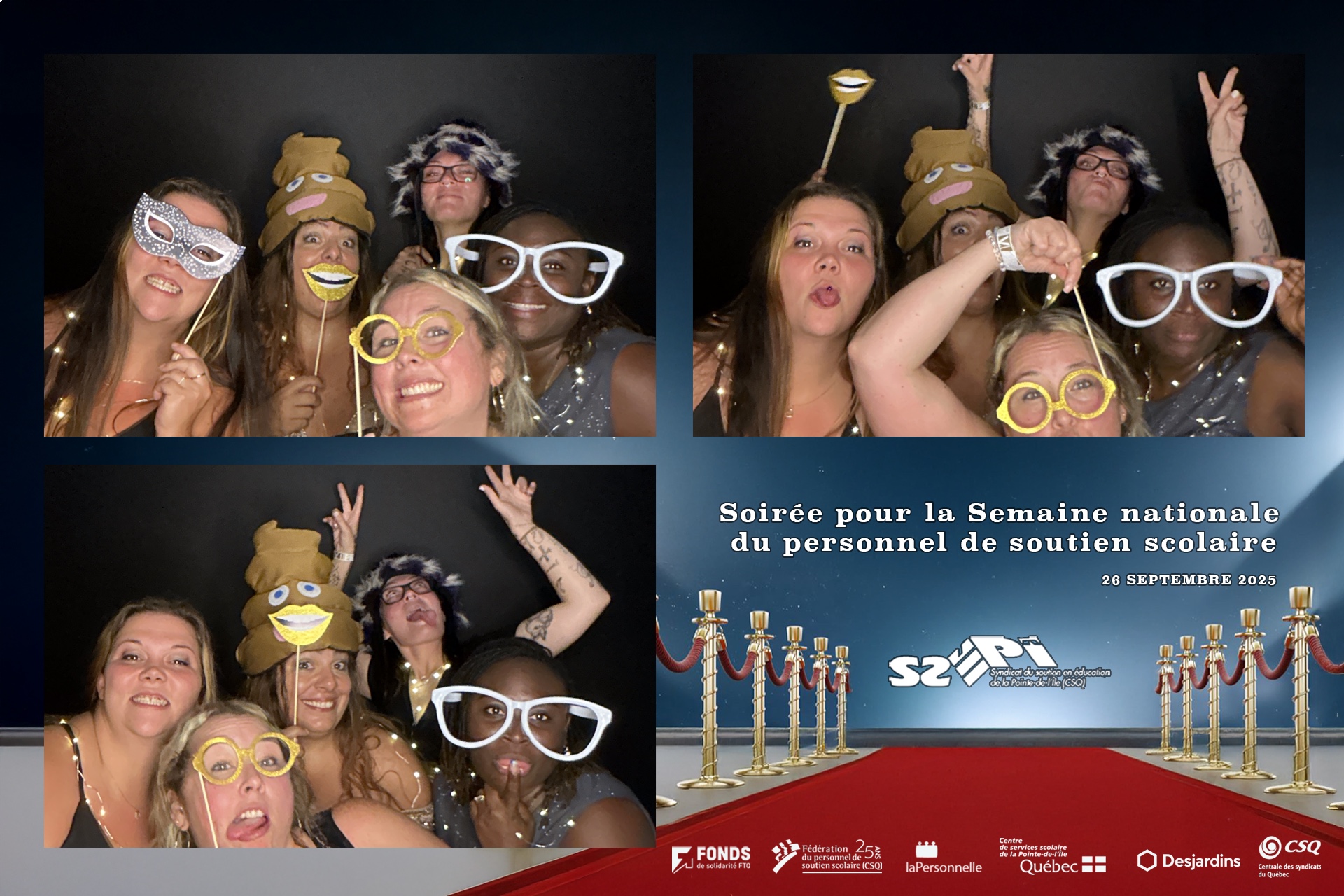 Syndicat du personnel soutient pointe de l'île | View more photos from the event at v1.boothgallery.com/u/Photobooth-RED/Syndicat-du-personnel-soutient-pointe-de-lîle-0