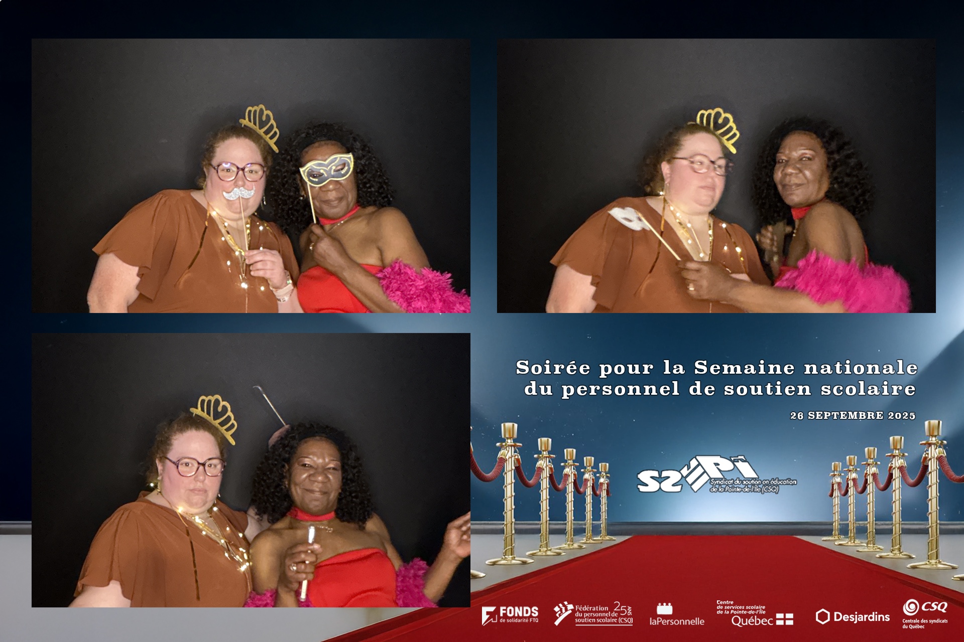 Syndicat du personnel soutient pointe de l'île | View more photos from the event at v1.boothgallery.com/u/Photobooth-RED/Syndicat-du-personnel-soutient-pointe-de-lîle-0