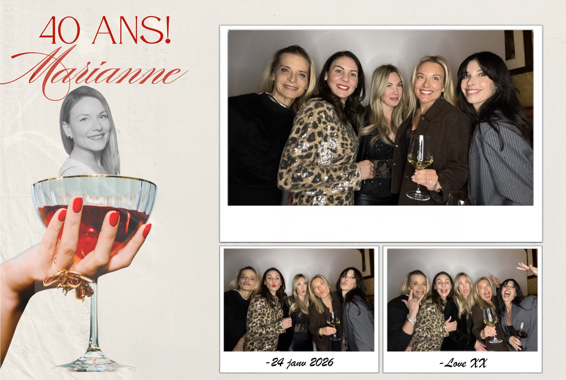 Fête 40 ans de Marianne | View more photos from the event at album.pbooth.red/u/Photobooth-RED/Fête-40-ans-de-Marianne