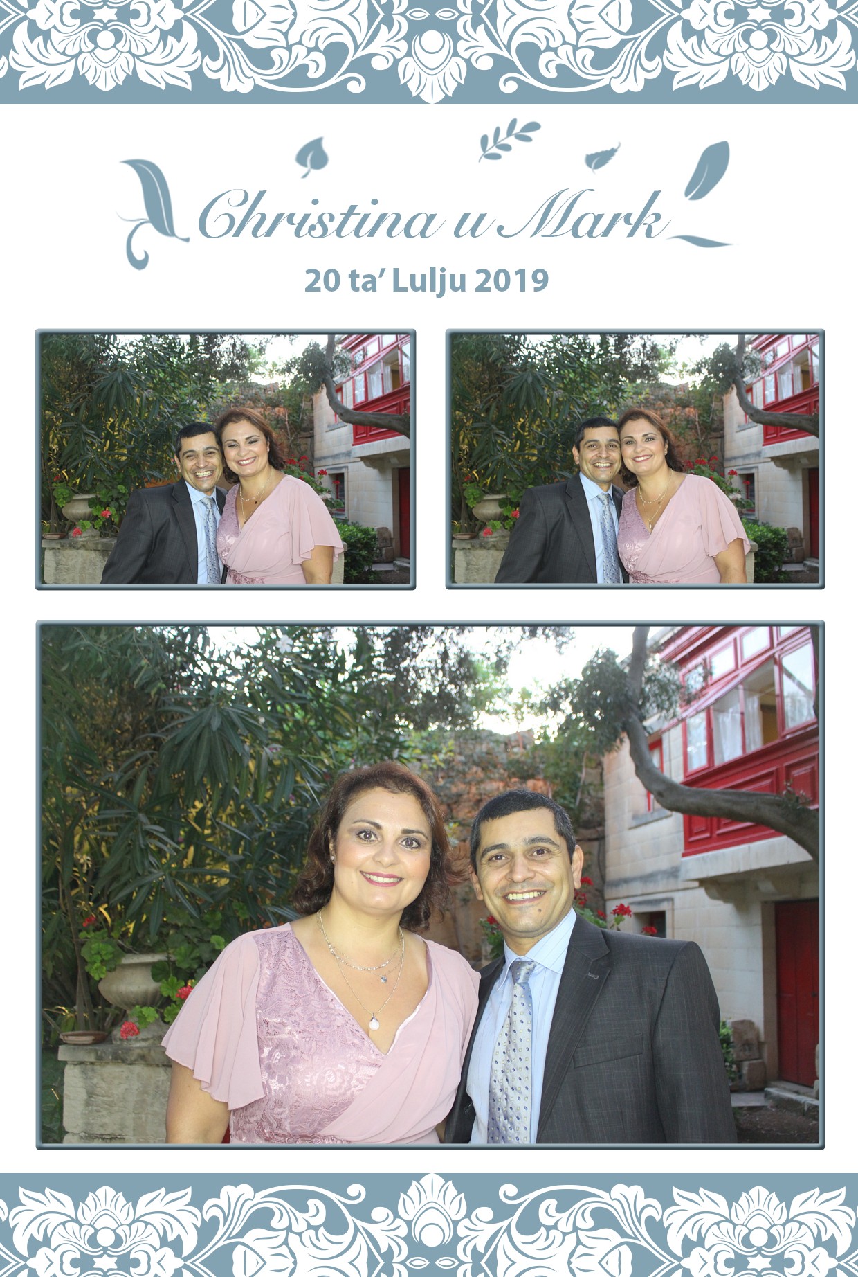 Christina and Mark's Wedding | View more photos from the event at gallery.photomakerphotobooth.com.mt/u/PhotomakerMalta/Christina-and-Marks-Wedding