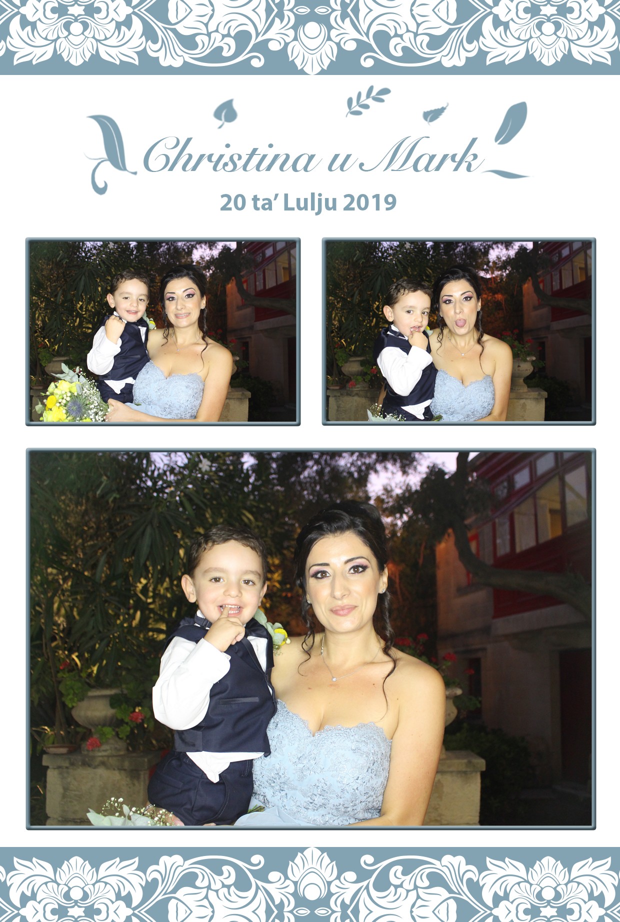 Christina and Mark's Wedding | View more photos from the event at gallery.photomakerphotobooth.com.mt/u/PhotomakerMalta/Christina-and-Marks-Wedding