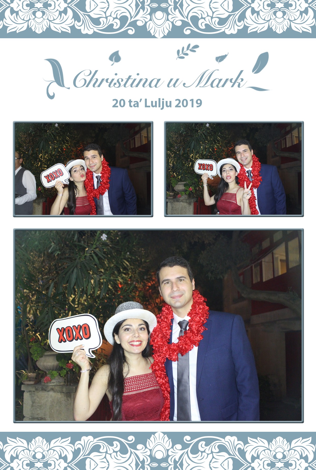 Christina and Mark's Wedding | View more photos from the event at gallery.photomakerphotobooth.com.mt/u/PhotomakerMalta/Christina-and-Marks-Wedding