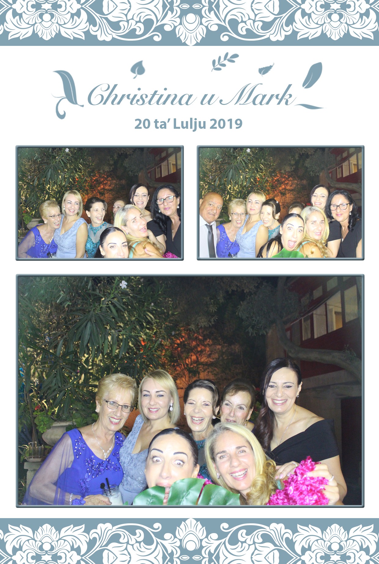 Christina and Mark's Wedding | View more photos from the event at gallery.photomakerphotobooth.com.mt/u/PhotomakerMalta/Christina-and-Marks-Wedding