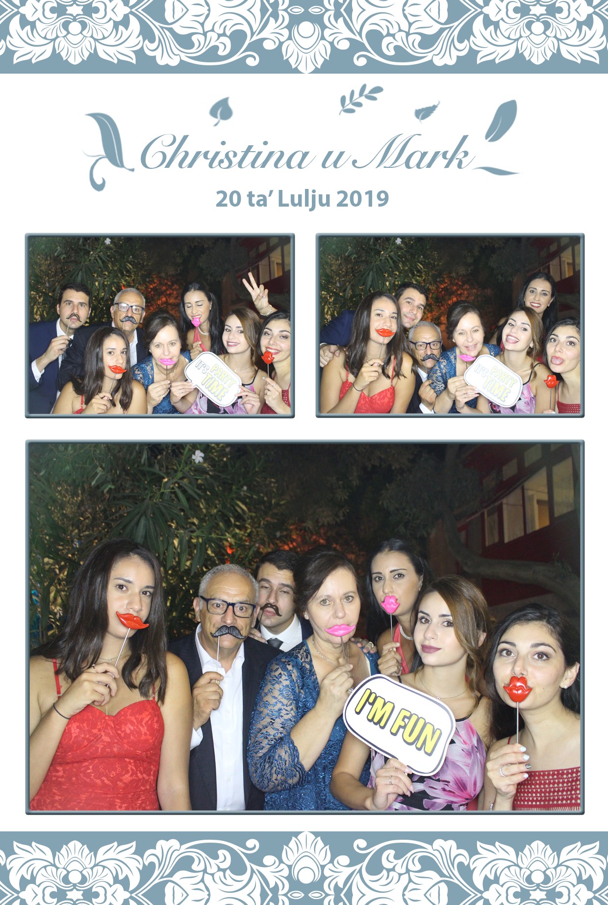 Christina and Mark's Wedding | View more photos from the event at gallery.photomakerphotobooth.com.mt/u/PhotomakerMalta/Christina-and-Marks-Wedding