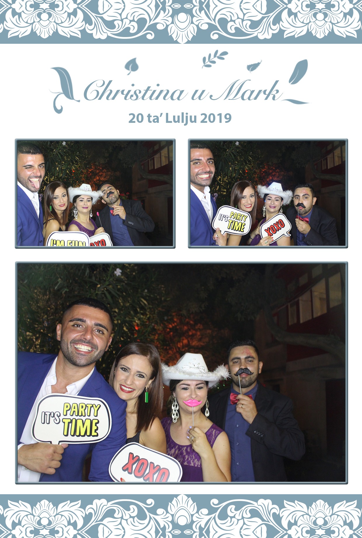 Christina and Mark's Wedding | View more photos from the event at gallery.photomakerphotobooth.com.mt/u/PhotomakerMalta/Christina-and-Marks-Wedding