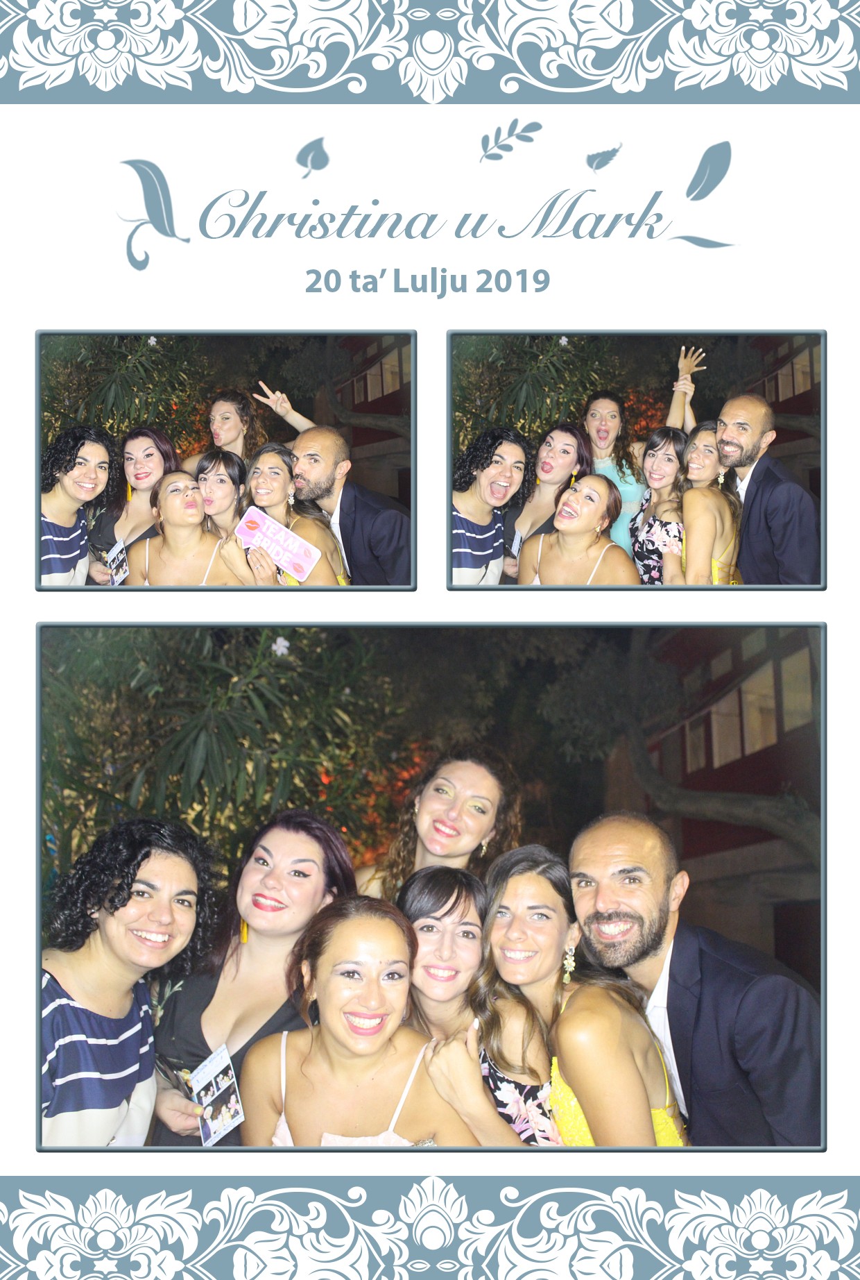 Christina and Mark's Wedding | View more photos from the event at gallery.photomakerphotobooth.com.mt/u/PhotomakerMalta/Christina-and-Marks-Wedding