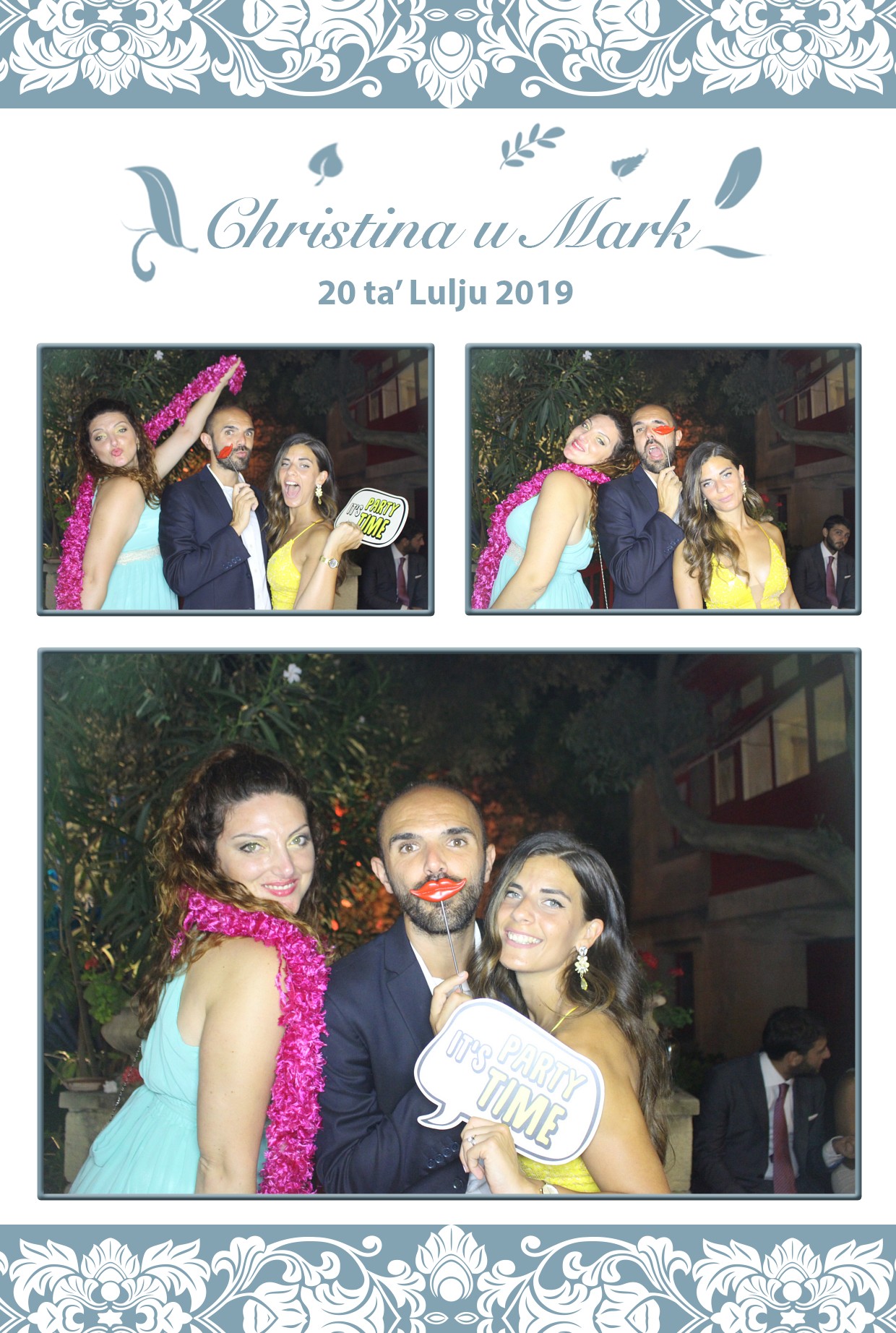 Christina and Mark's Wedding | View more photos from the event at gallery.photomakerphotobooth.com.mt/u/PhotomakerMalta/Christina-and-Marks-Wedding