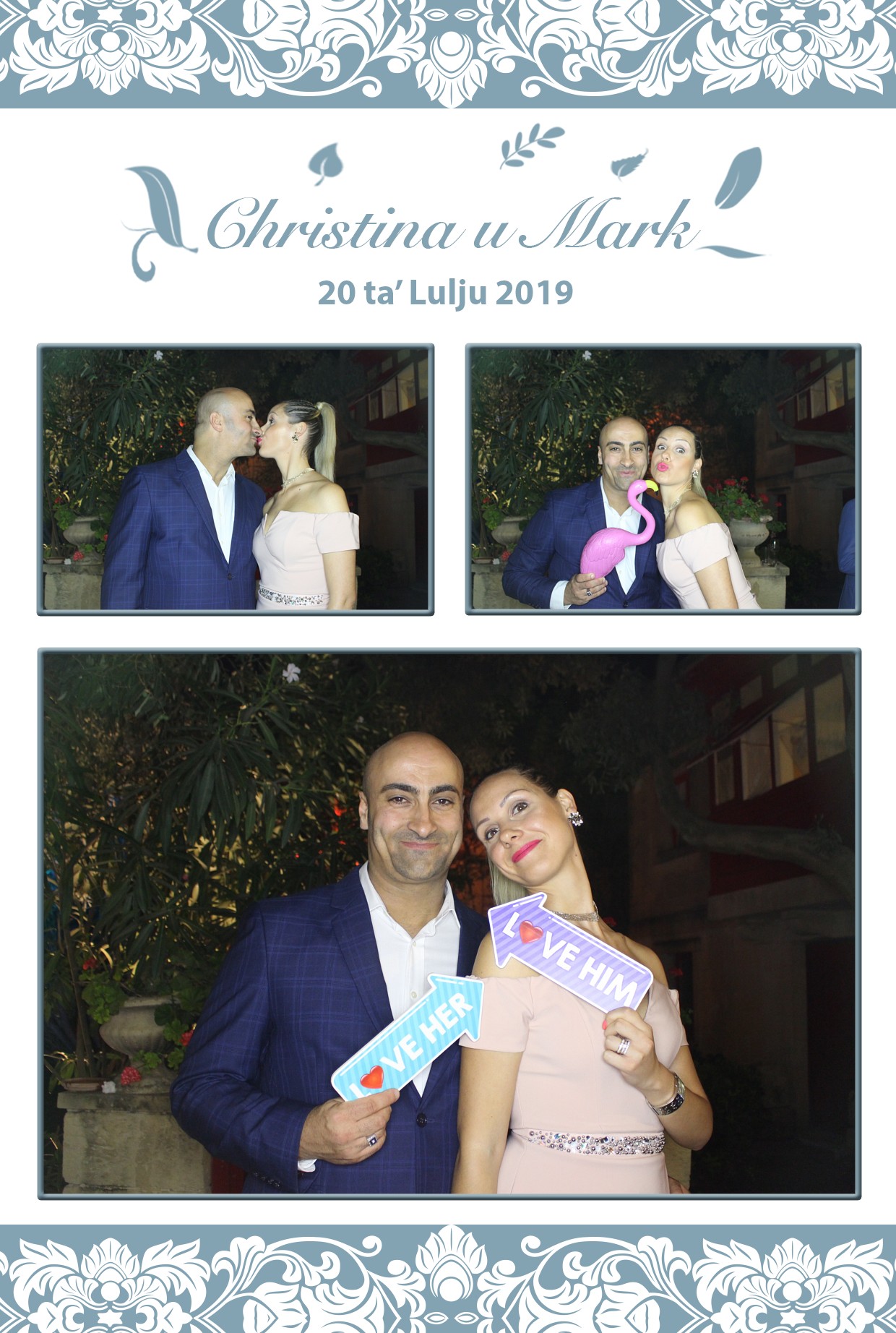 Christina and Mark's Wedding | View more photos from the event at gallery.photomakerphotobooth.com.mt/u/PhotomakerMalta/Christina-and-Marks-Wedding