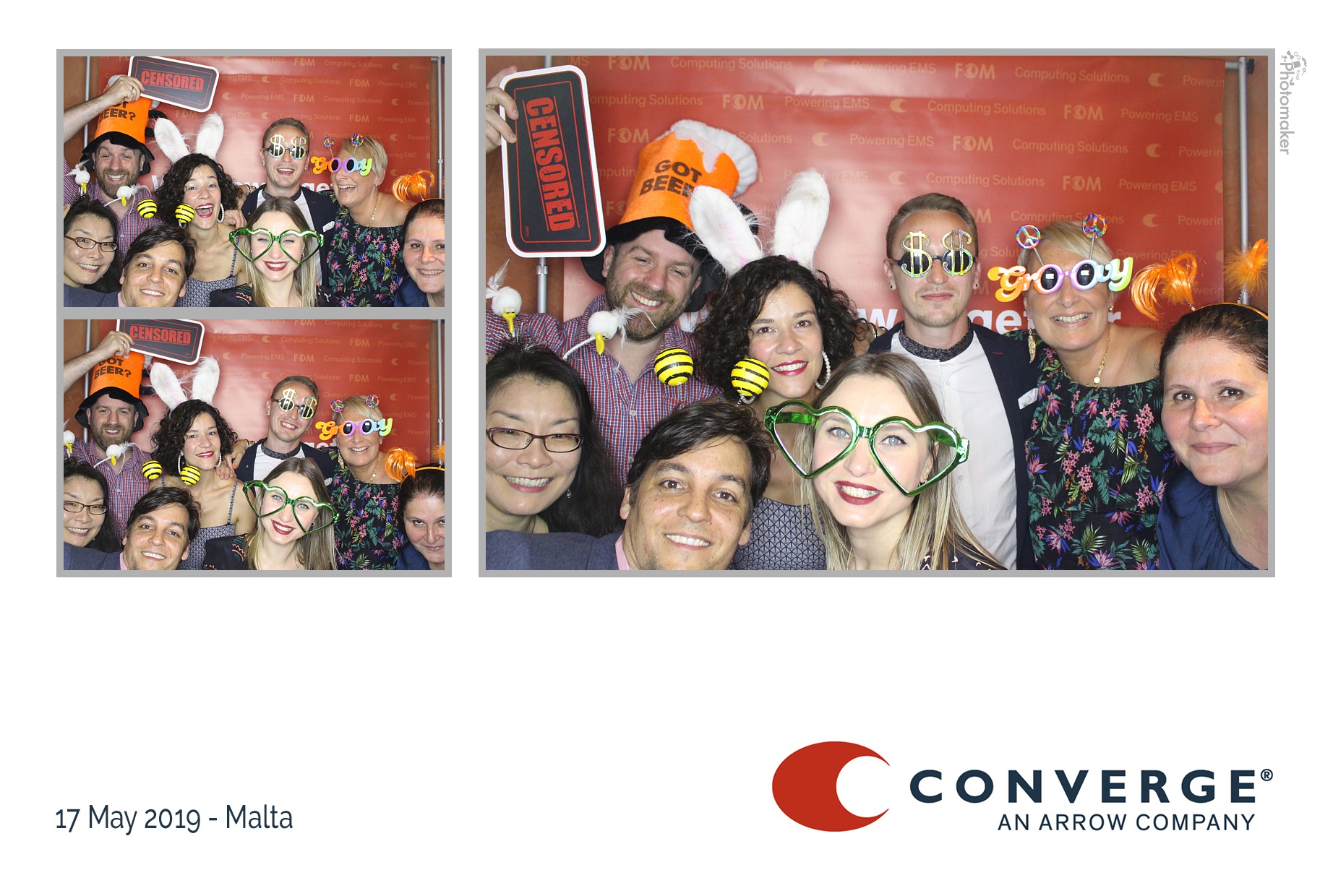 Converge Conference Dinner | View more photos from the event at gallery.photomakerphotobooth.com.mt/u/PhotomakerMalta/Converge-Conference-Dinner