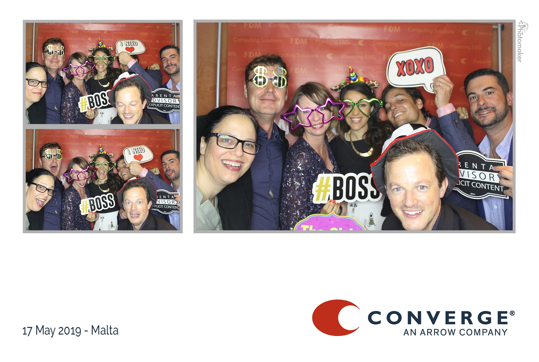Converge Conference Dinner | View more photos from the event at gallery.photomakerphotobooth.com.mt/u/PhotomakerMalta/Converge-Conference-Dinner