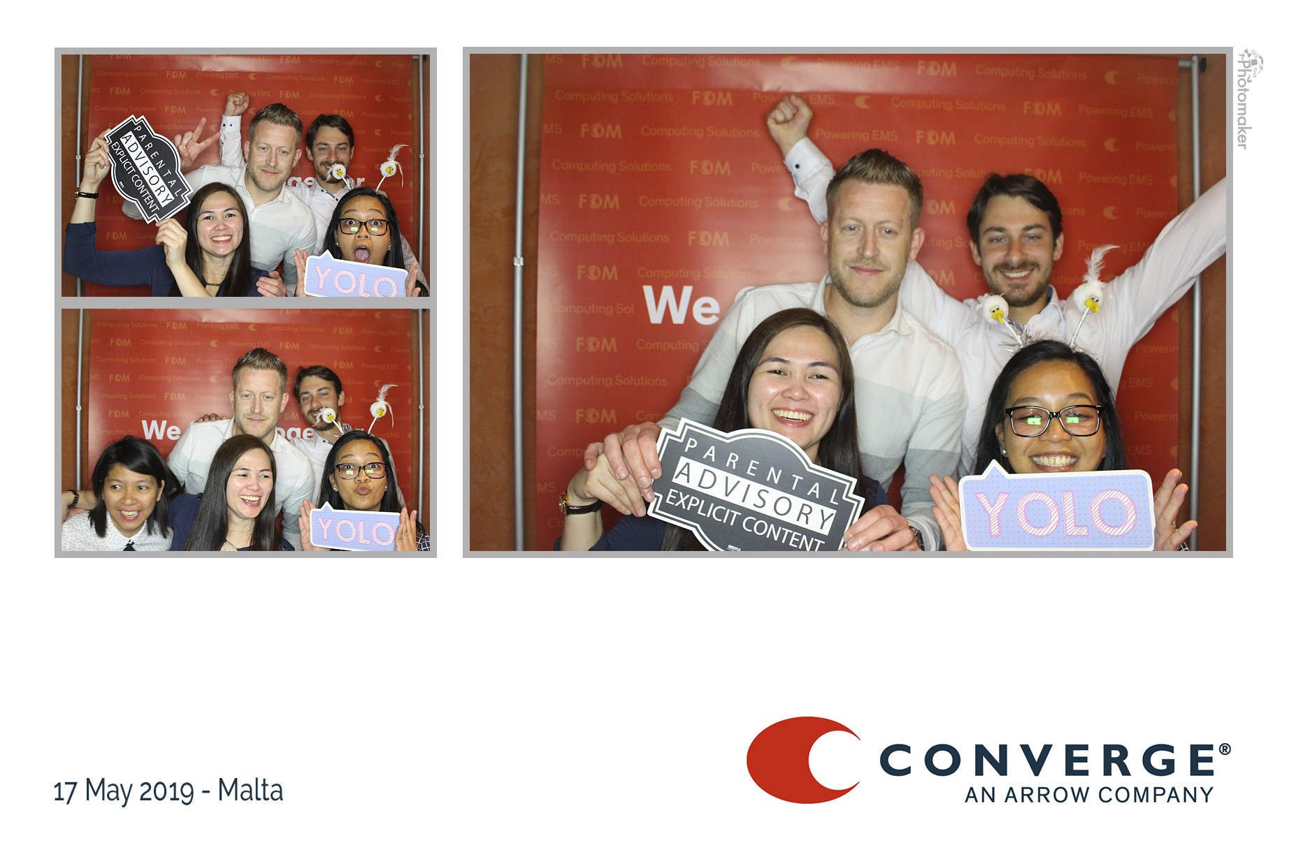 Converge Conference Dinner | View more photos from the event at gallery.photomakerphotobooth.com.mt/u/PhotomakerMalta/Converge-Conference-Dinner