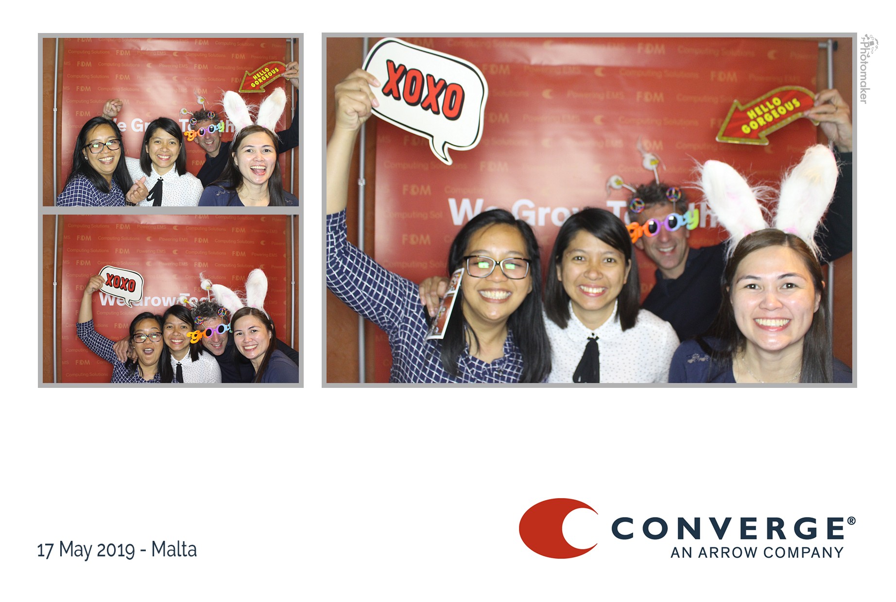Converge Conference Dinner | View more photos from the event at gallery.photomakerphotobooth.com.mt/u/PhotomakerMalta/Converge-Conference-Dinner