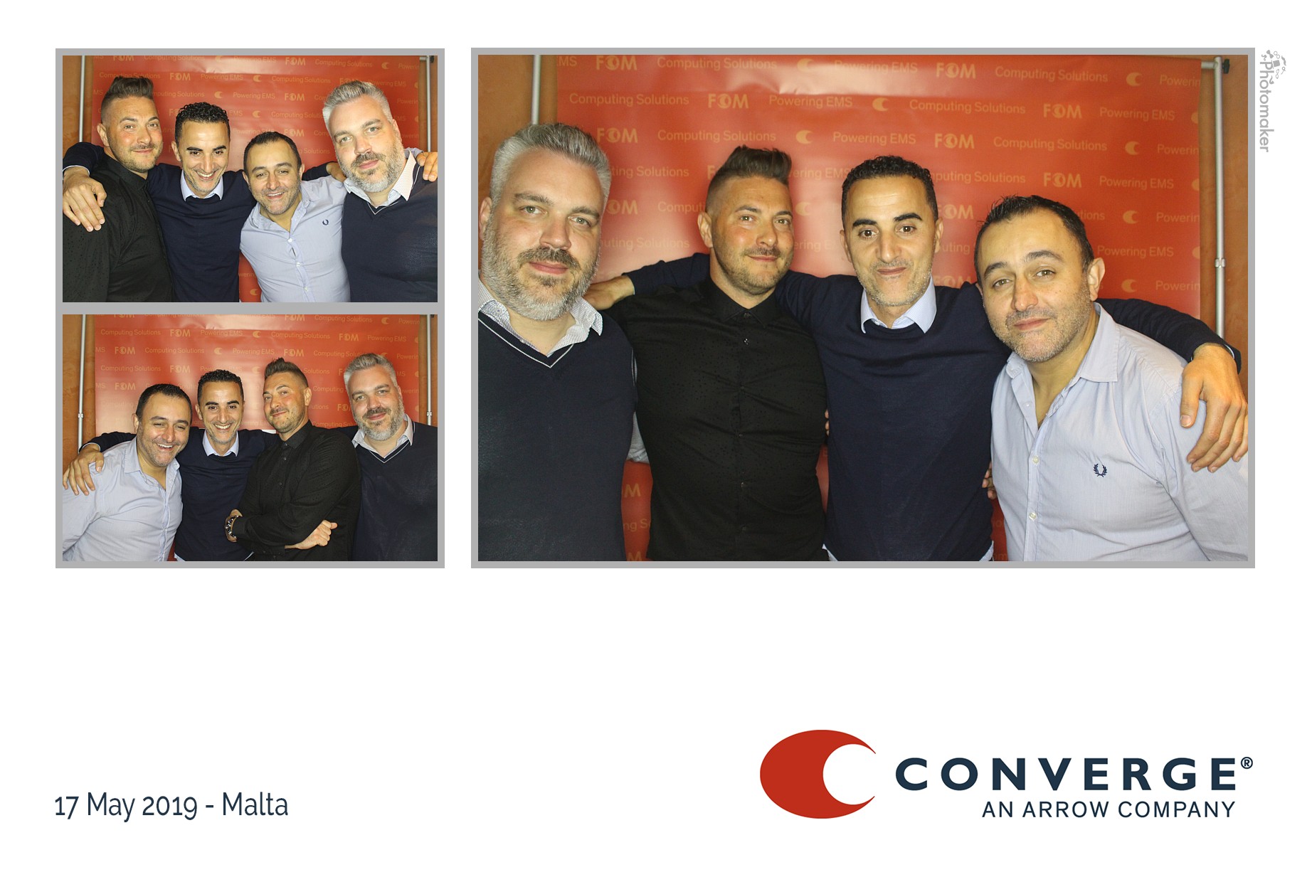 Converge Conference Dinner | View more photos from the event at gallery.photomakerphotobooth.com.mt/u/PhotomakerMalta/Converge-Conference-Dinner