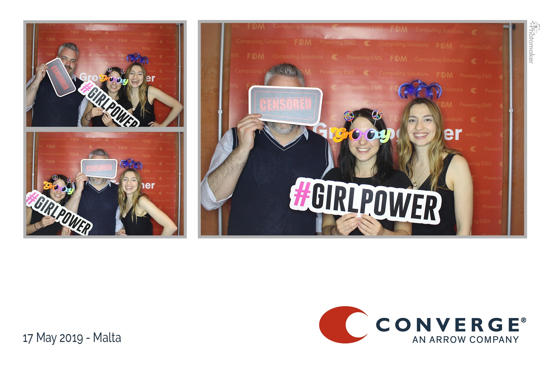 Converge Conference Dinner | View more photos from the event at gallery.photomakerphotobooth.com.mt/u/PhotomakerMalta/Converge-Conference-Dinner