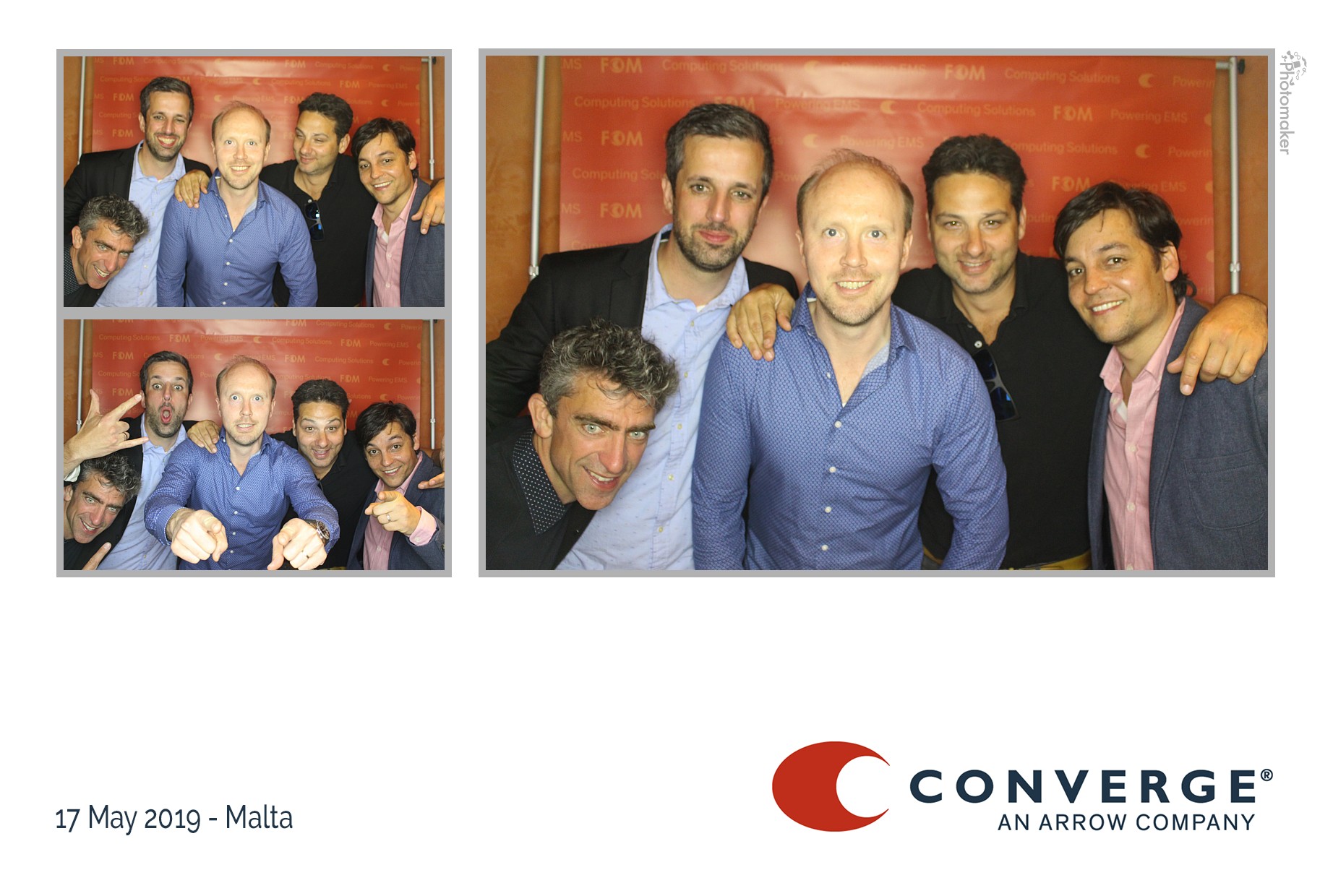 Converge Conference Dinner | View more photos from the event at gallery.photomakerphotobooth.com.mt/u/PhotomakerMalta/Converge-Conference-Dinner