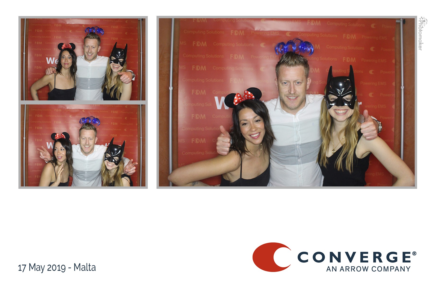 Converge Conference Dinner | View more photos from the event at gallery.photomakerphotobooth.com.mt/u/PhotomakerMalta/Converge-Conference-Dinner