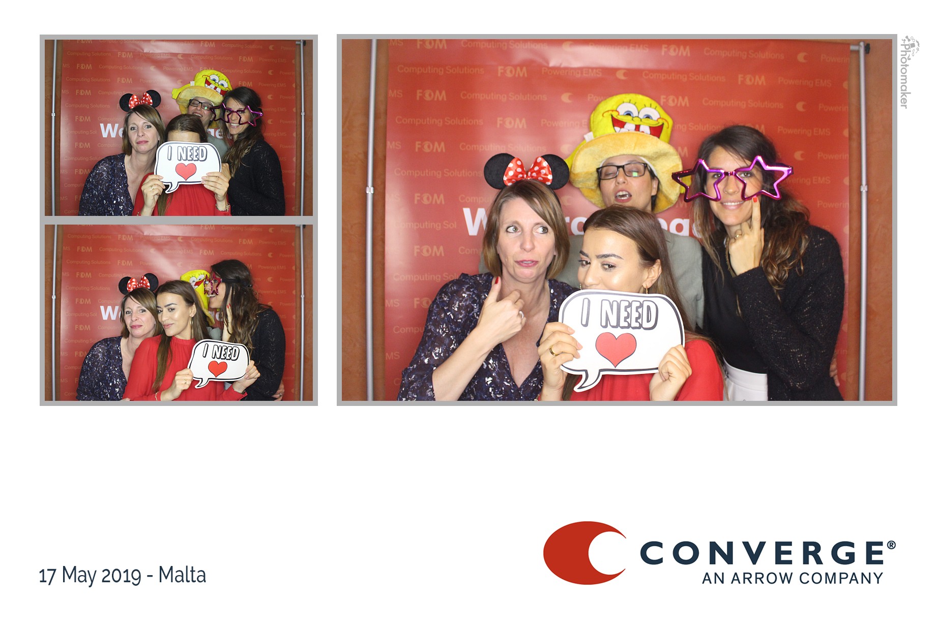 Converge Conference Dinner | View more photos from the event at gallery.photomakerphotobooth.com.mt/u/PhotomakerMalta/Converge-Conference-Dinner