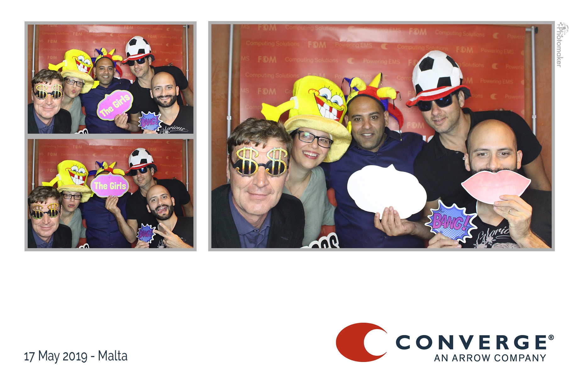 Converge Conference Dinner | View more photos from the event at gallery.photomakerphotobooth.com.mt/u/PhotomakerMalta/Converge-Conference-Dinner