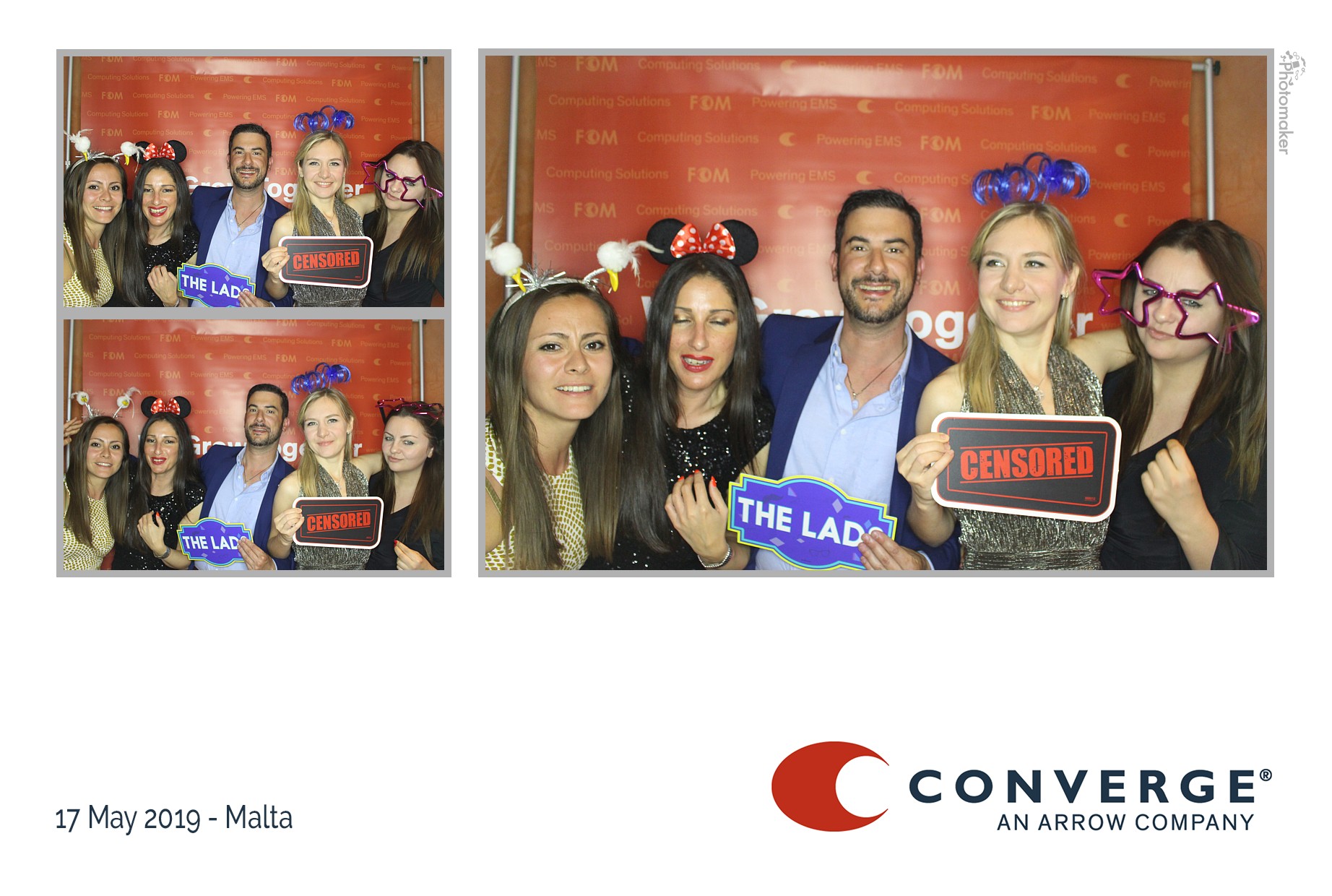 Converge Conference Dinner | View more photos from the event at gallery.photomakerphotobooth.com.mt/u/PhotomakerMalta/Converge-Conference-Dinner
