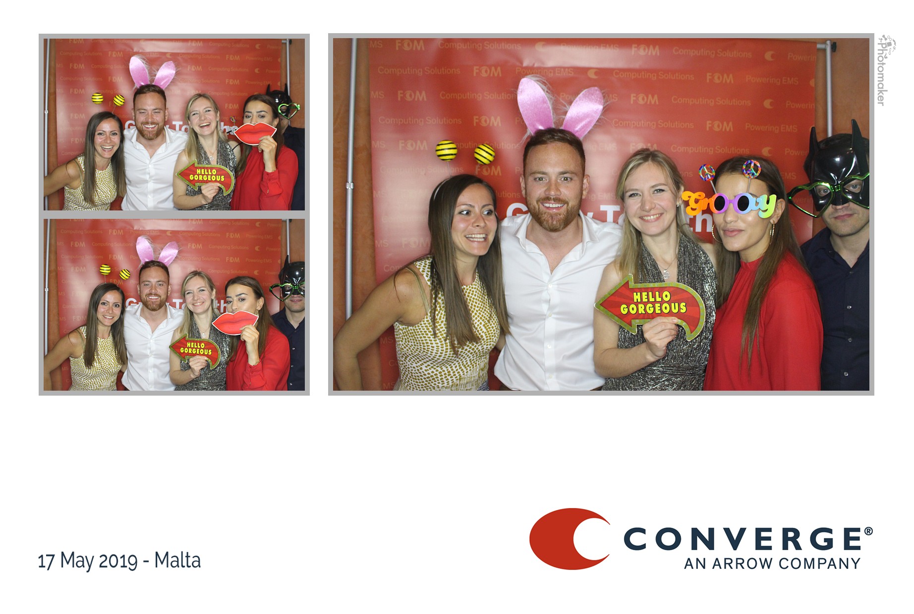 Converge Conference Dinner | View more photos from the event at gallery.photomakerphotobooth.com.mt/u/PhotomakerMalta/Converge-Conference-Dinner