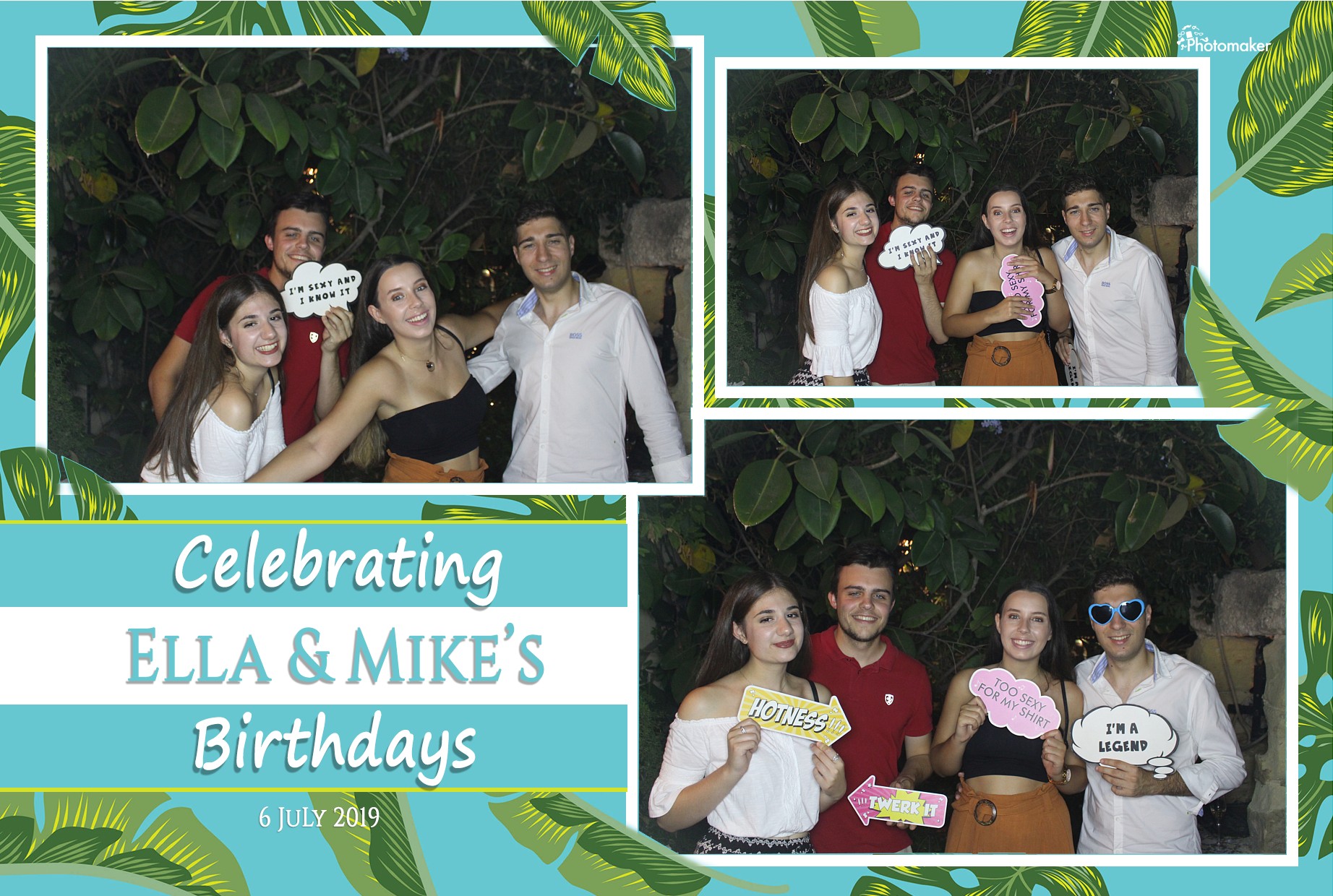 Ella & Mike’s birthday party  | View more photos from the event at gallery.photomakerphotobooth.com.mt/u/PhotomakerMalta/Ella-Mike’s-birthday-party