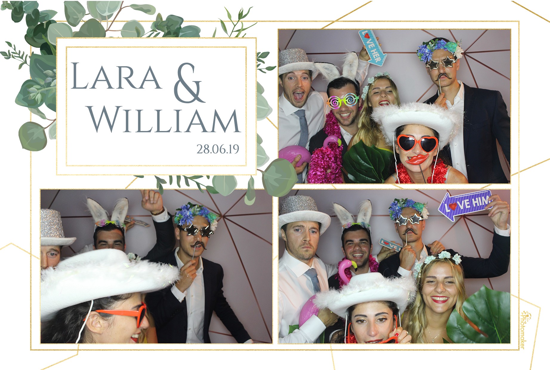 Lara & William's Wedding - Prints and Gifs | View more photos from the event at gallery.photomakerphotobooth.com.mt/u/PhotomakerMalta/Lara-Williams-Wedding-Prints-and-Gifs