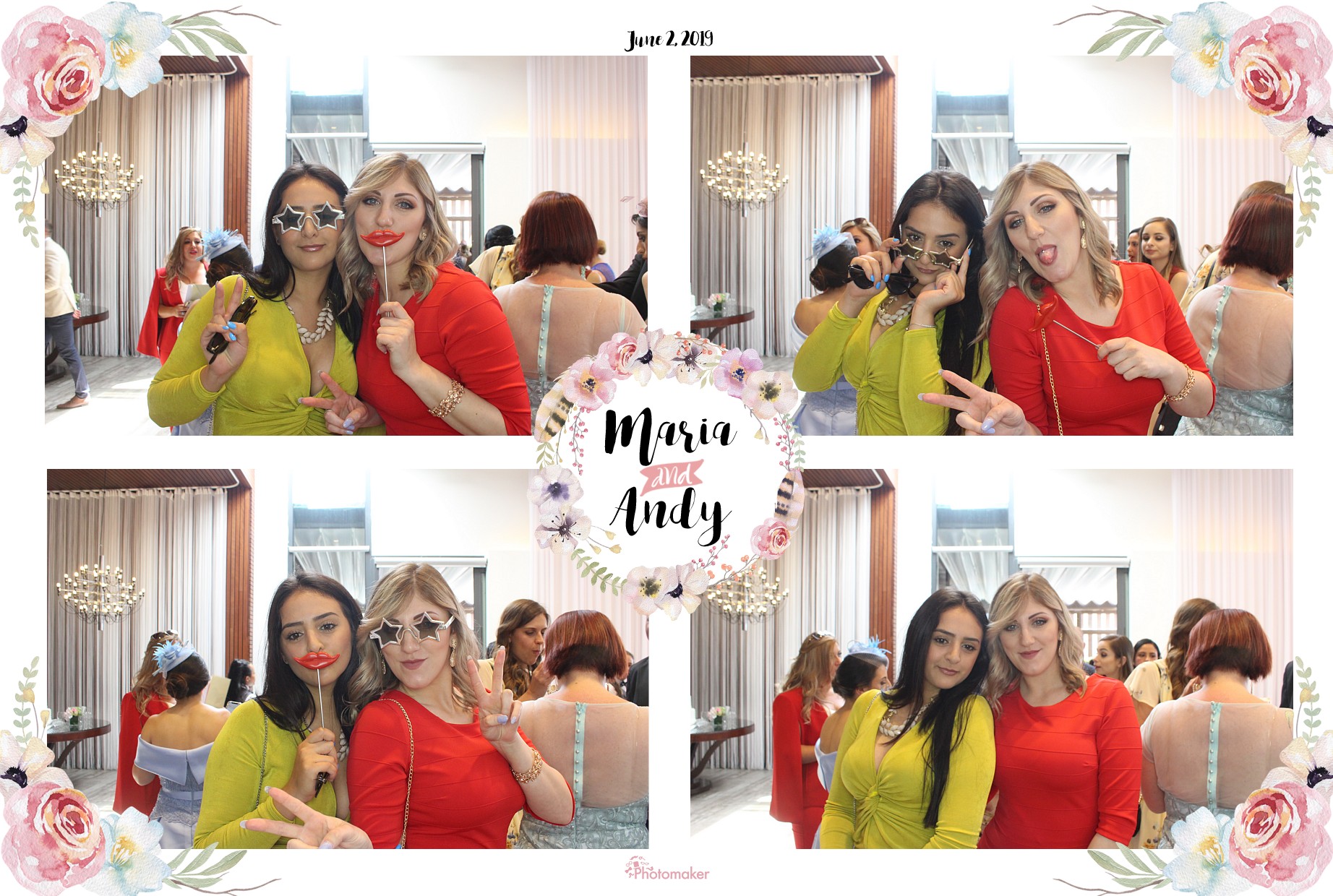 Maria and Andy's Wedding | View more photos from the event at gallery.photomakerphotobooth.com.mt/u/PhotomakerMalta/Maria-and-Andys-Wedding