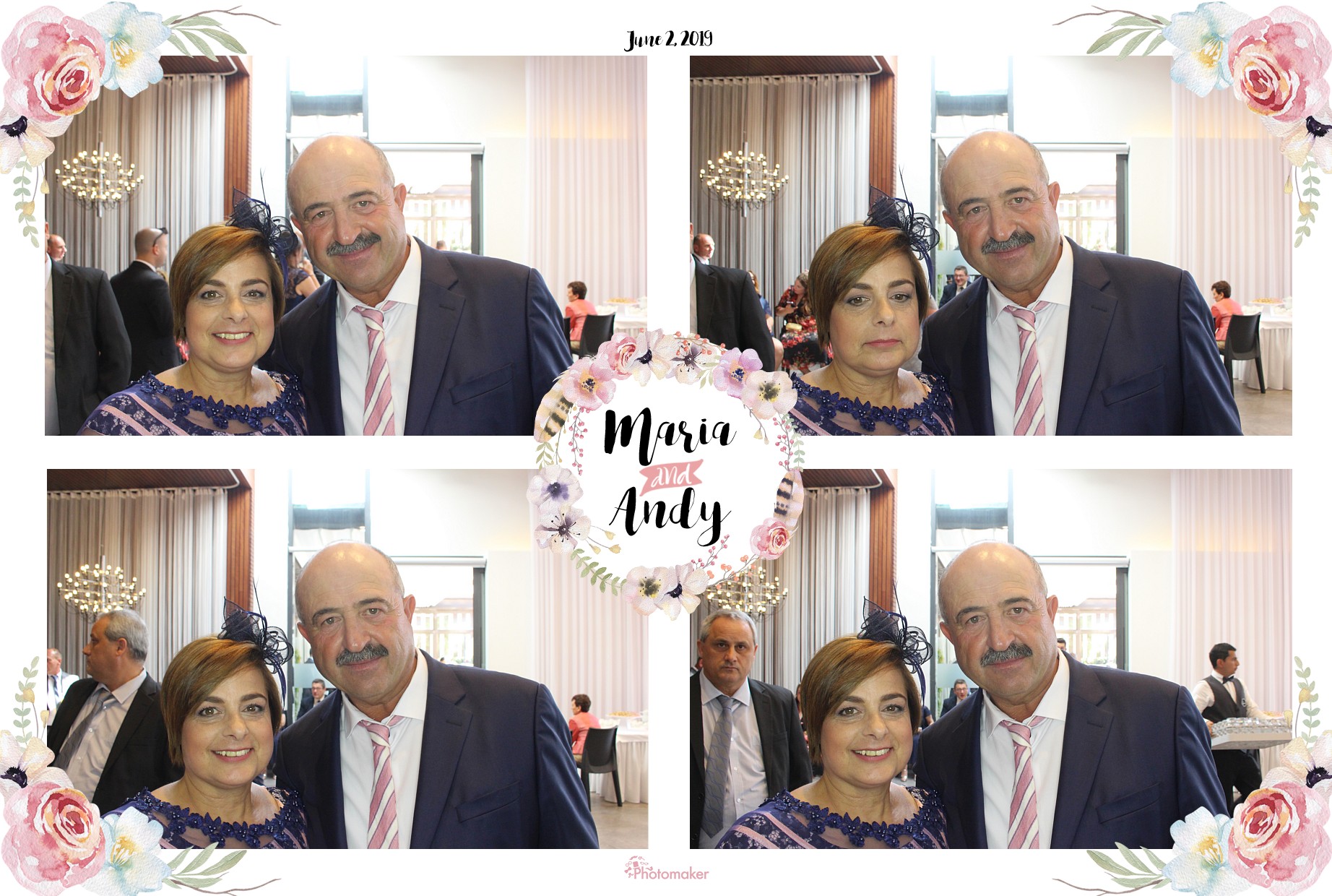Maria and Andy's Wedding | View more photos from the event at gallery.photomakerphotobooth.com.mt/u/PhotomakerMalta/Maria-and-Andys-Wedding