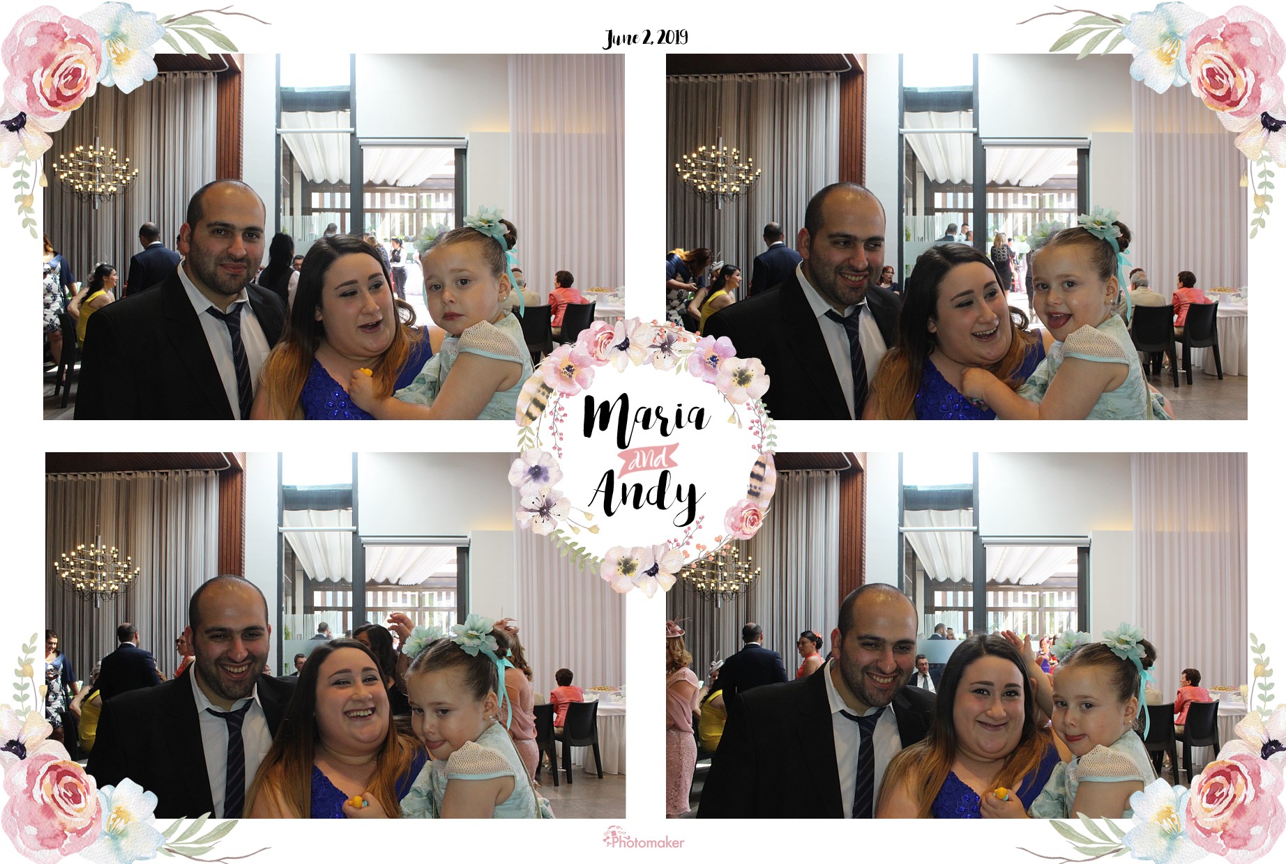 Maria and Andy's Wedding | View more photos from the event at gallery.photomakerphotobooth.com.mt/u/PhotomakerMalta/Maria-and-Andys-Wedding
