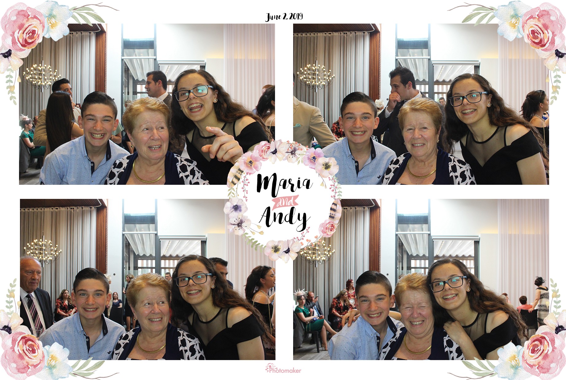 Maria and Andy's Wedding | View more photos from the event at gallery.photomakerphotobooth.com.mt/u/PhotomakerMalta/Maria-and-Andys-Wedding