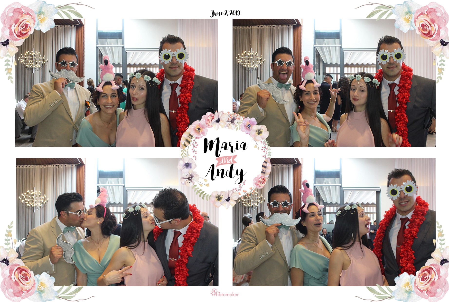 Maria and Andy's Wedding | View more photos from the event at gallery.photomakerphotobooth.com.mt/u/PhotomakerMalta/Maria-and-Andys-Wedding
