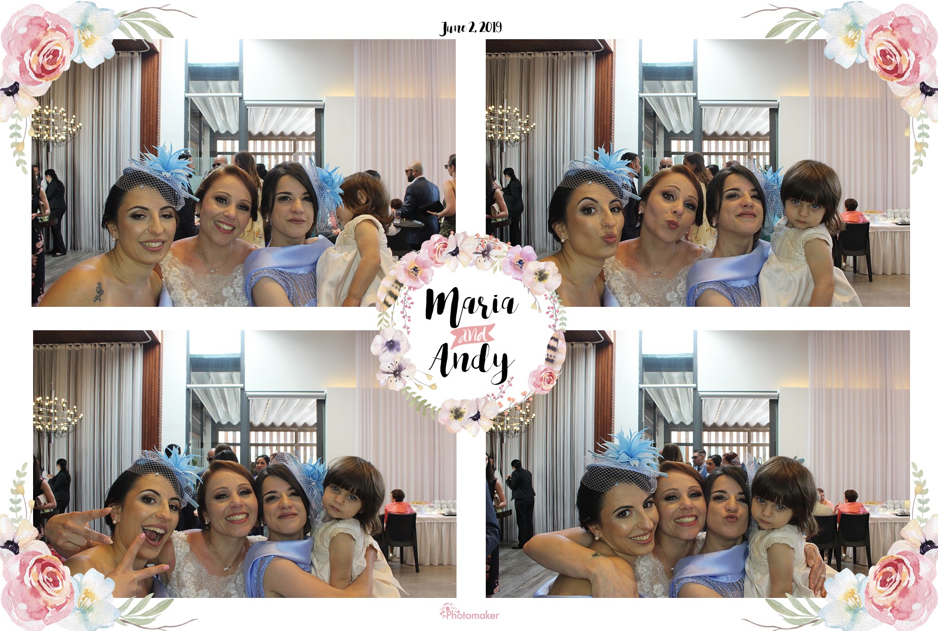 Maria and Andy's Wedding | View more photos from the event at gallery.photomakerphotobooth.com.mt/u/PhotomakerMalta/Maria-and-Andys-Wedding