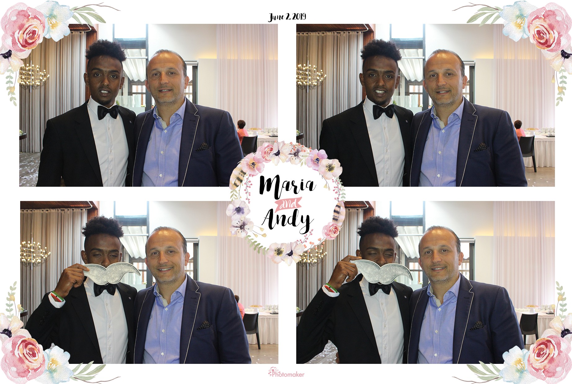Maria and Andy's Wedding | View more photos from the event at gallery.photomakerphotobooth.com.mt/u/PhotomakerMalta/Maria-and-Andys-Wedding