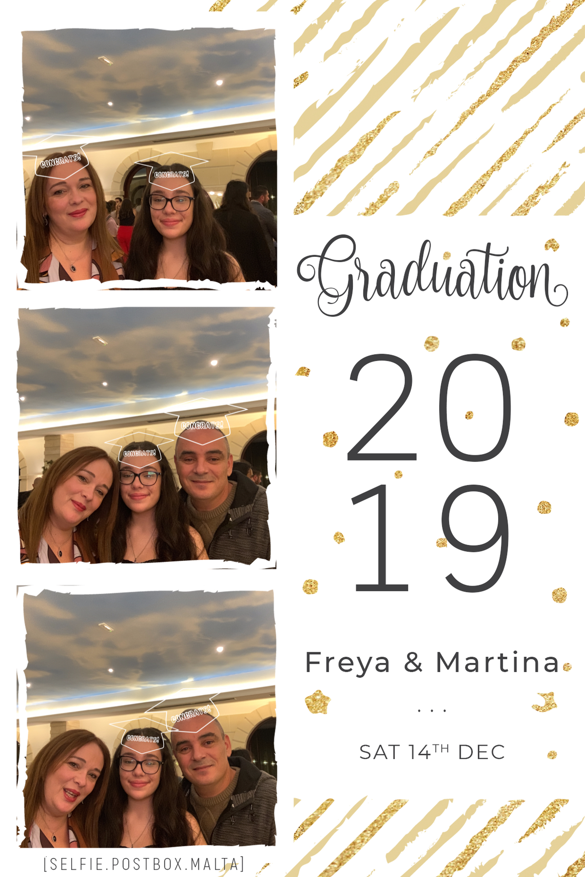 Martina & Freya Graduation Party | View more photos from the event at gallery.photomakerphotobooth.com.mt/u/PhotomakerMalta/Martina-Freya-Graduation-Party