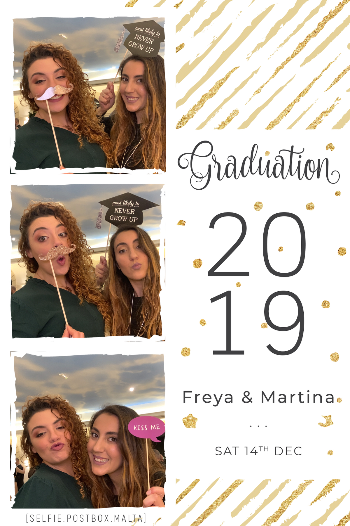 Martina & Freya Graduation Party | View more photos from the event at gallery.photomakerphotobooth.com.mt/u/PhotomakerMalta/Martina-Freya-Graduation-Party