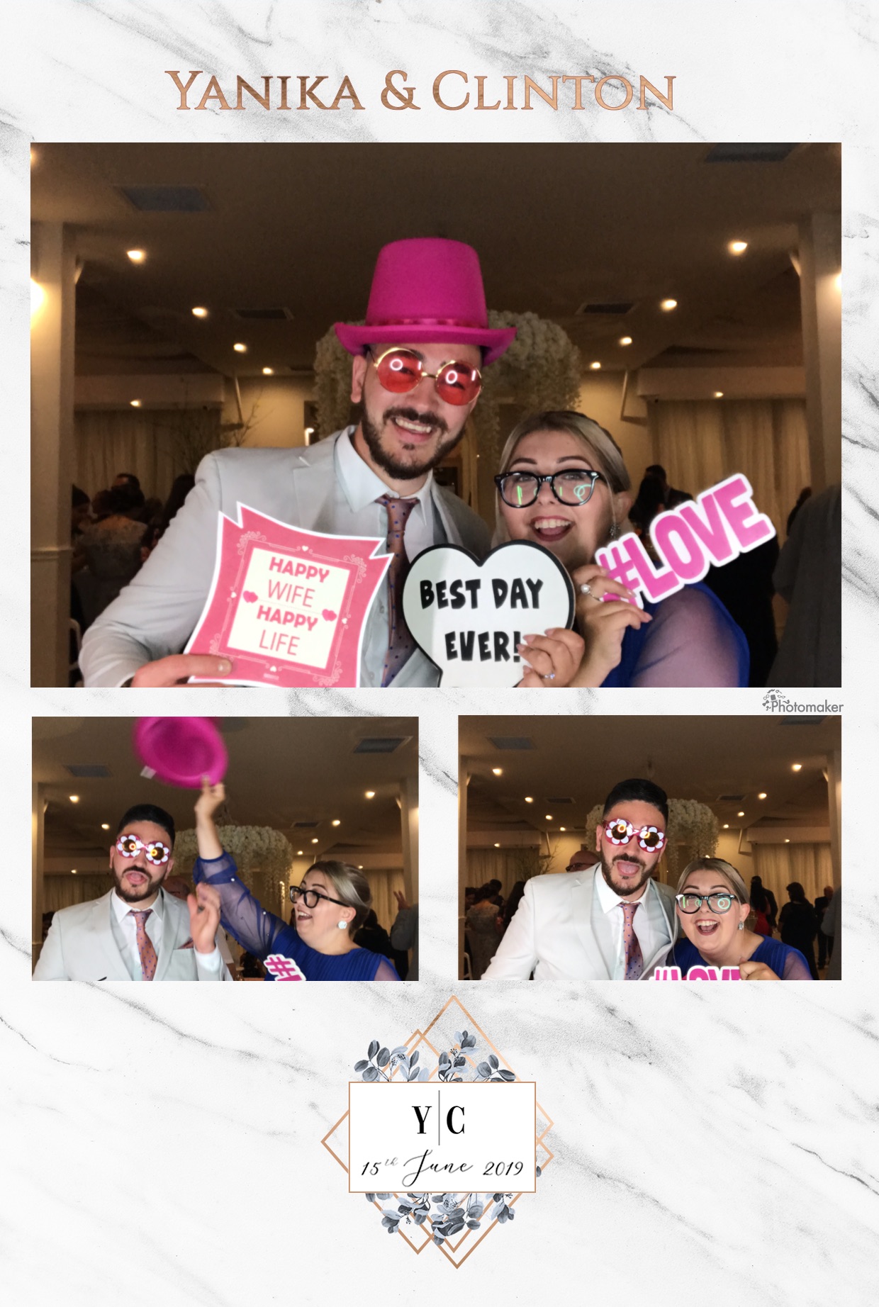 Wedding Yanika Bezzina Clinton Pace | View more photos from the event at gallery.photomakerphotobooth.com.mt/u/PhotomakerMalta/Wedding-Yanika-Bezzina-Clinton-Pace