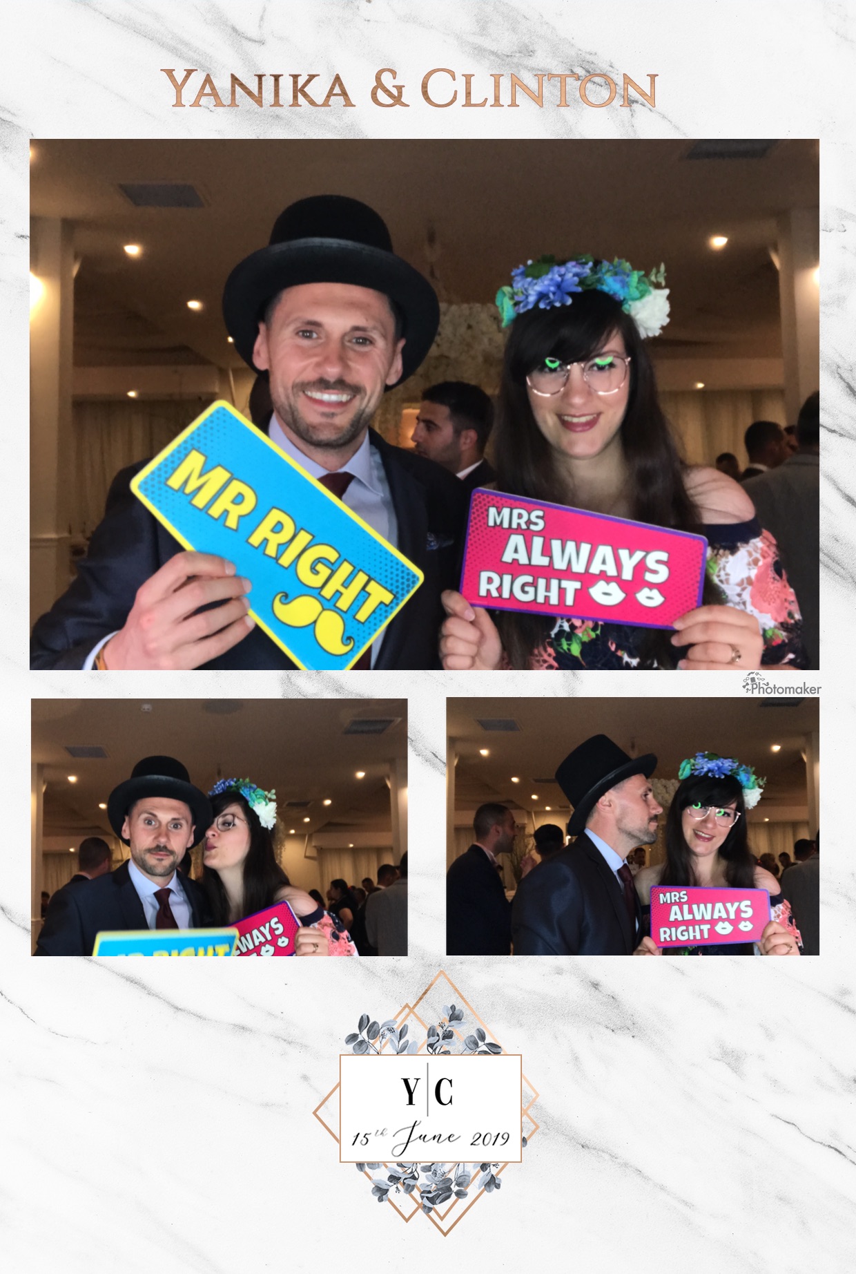 Wedding Yanika Bezzina Clinton Pace | View more photos from the event at gallery.photomakerphotobooth.com.mt/u/PhotomakerMalta/Wedding-Yanika-Bezzina-Clinton-Pace