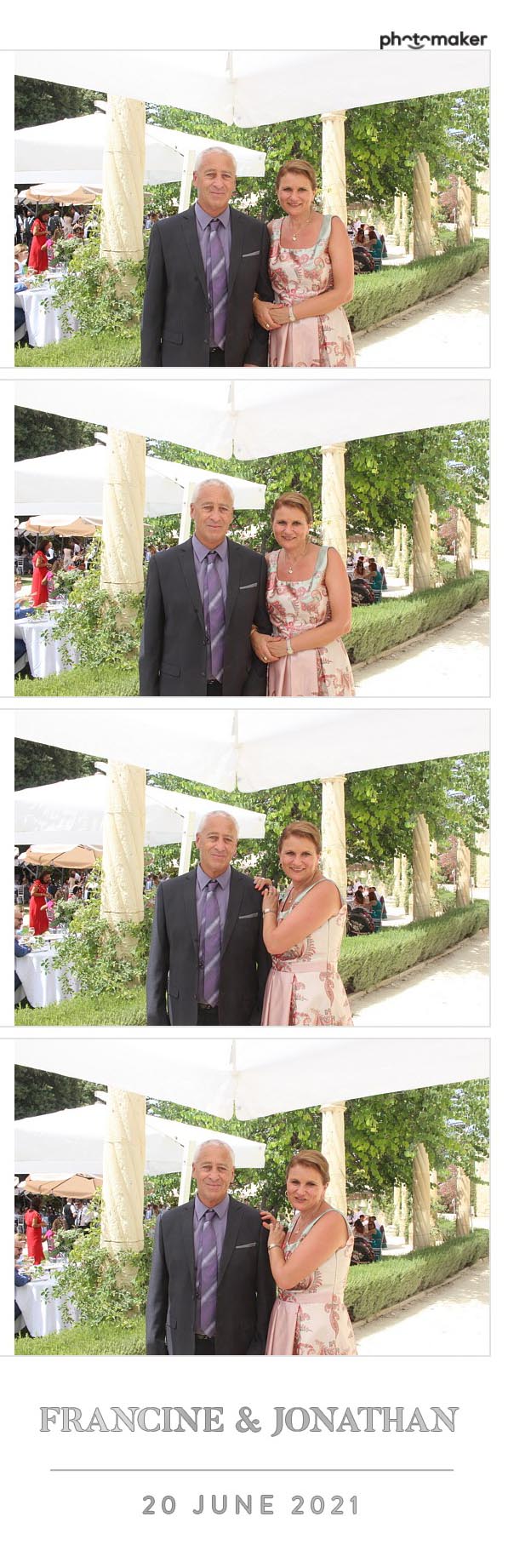 Francine & Jonathan's Wedding | View more photos from the event at gallery.photomakerphotobooth.com.mt/u/PhotomakerMalta/Francine-Jonathans-Wedding