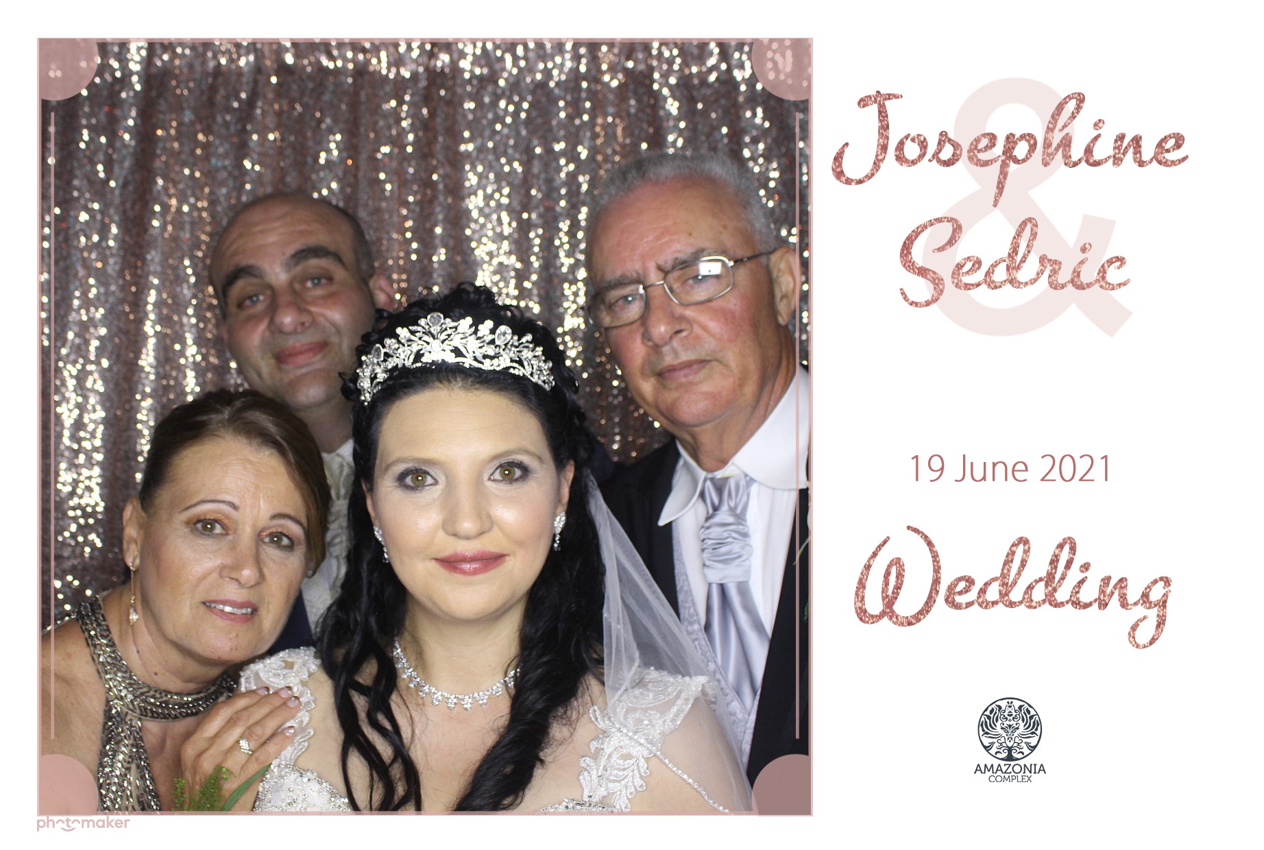 Josephine & Sedric's wedding | View more photos from the event at gallery.photomakerphotobooth.com.mt/u/PhotomakerMalta/Josephine-Sedrics-wedding